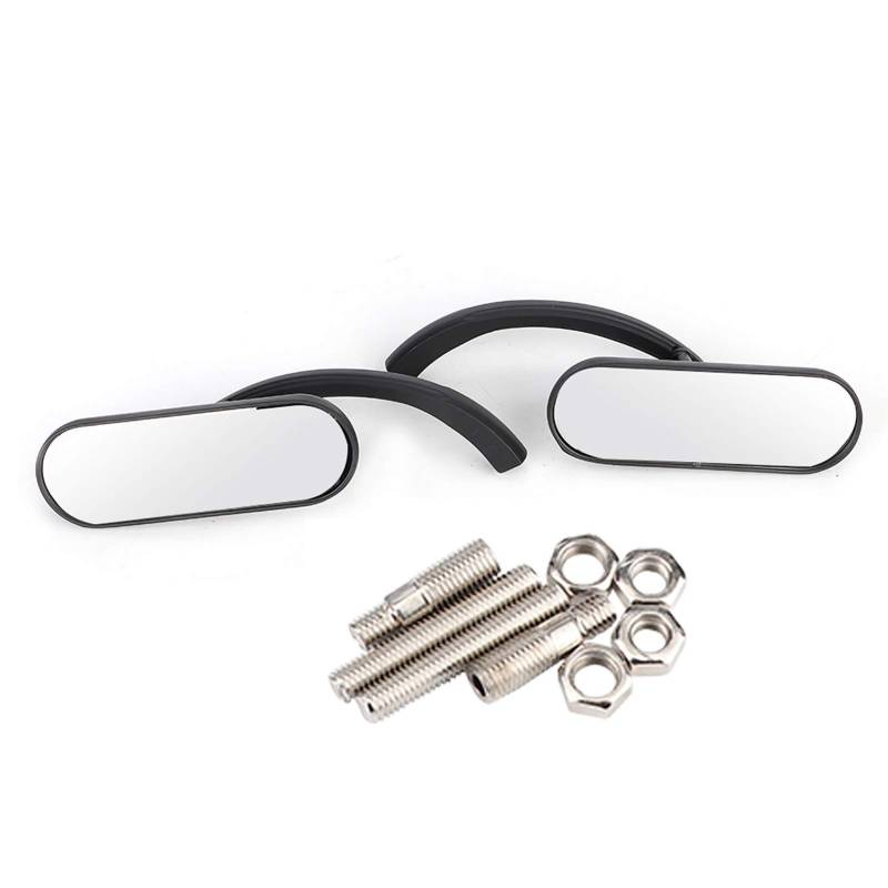Schlanke Ovale Rückspiegel für Schatten 600 750 1100 ACE Motorräder von ZDETGU