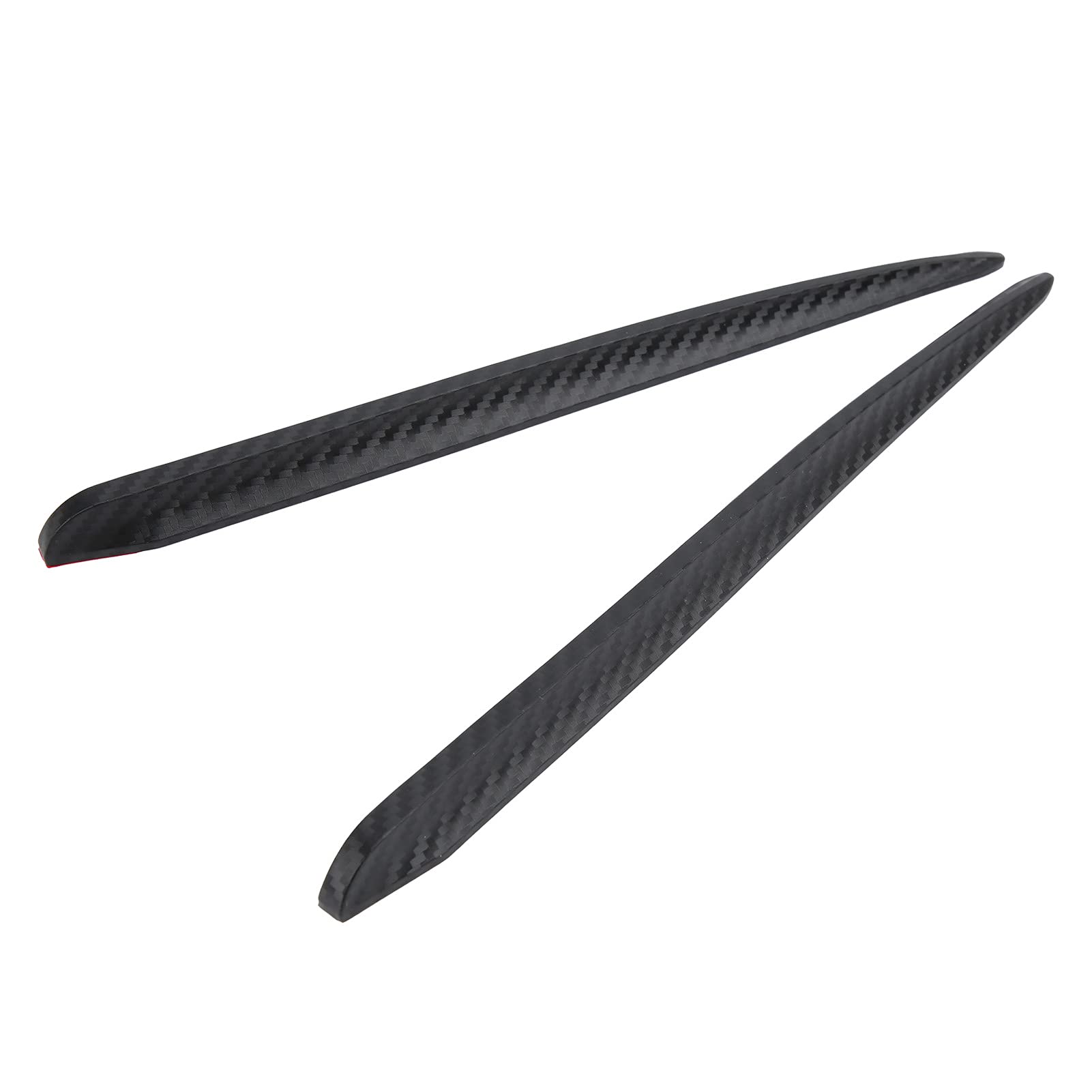 Universal 2PCS Front Stoßfänger Beschützer Eckschutz in Kohlefaserfarbe für Verbesserung und Stil Universal 2PCS Front Stoßfänger Beschützer Eckschutz in Kohlefaserfarbe für Verbesserung und Stil von ZDETGU