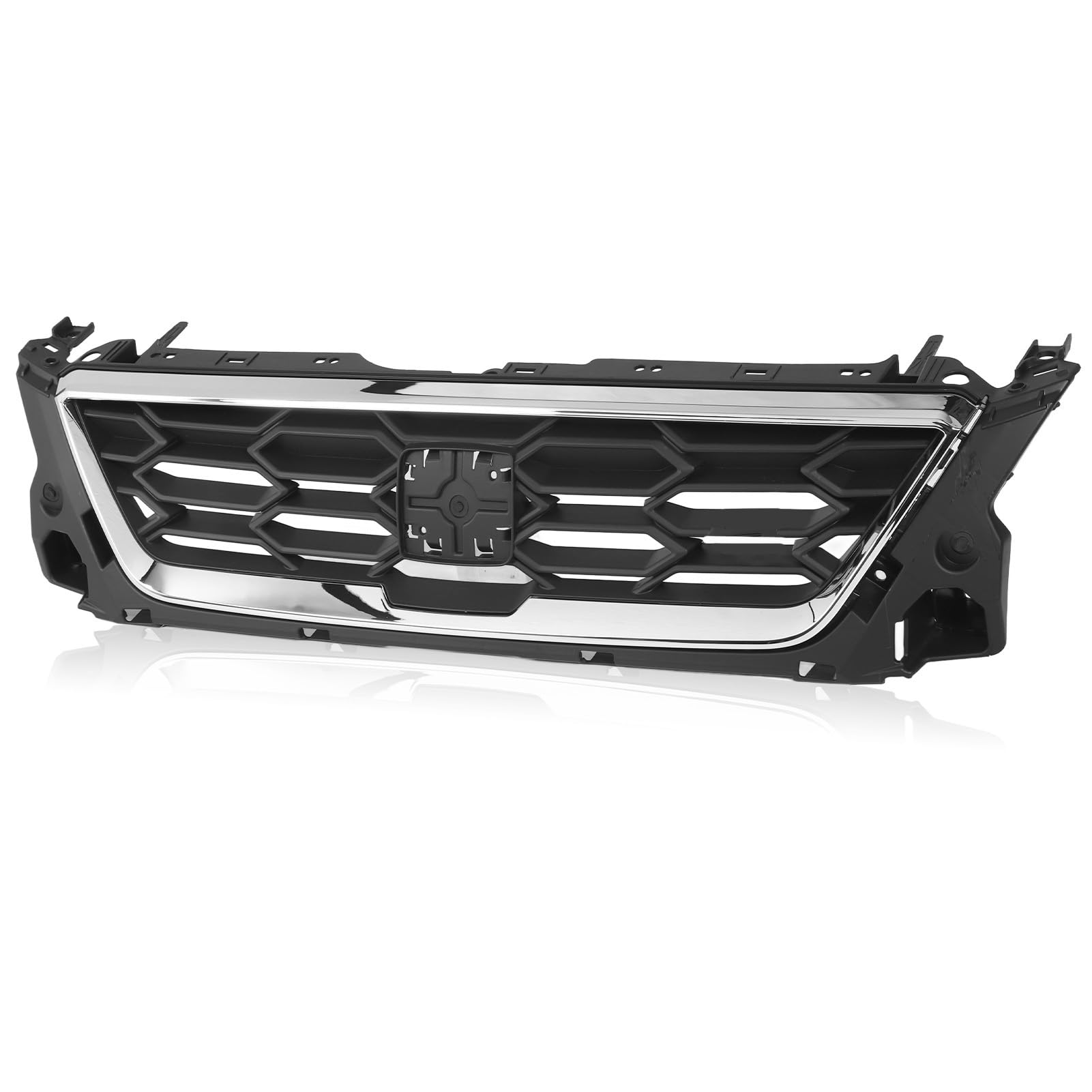 Vordere Stoßfänger Kühlergrill mit Surround 6F0853654E Ersatz für 6F MK5 Pre-Facelift 2017 Bis 2021 Vordere Stoßfänger Kühlergrill mit Surround 6F0853654E Ersatz für 6F MK5 Pre-Facelift 2017 Bis 2021 von ZDETGU
