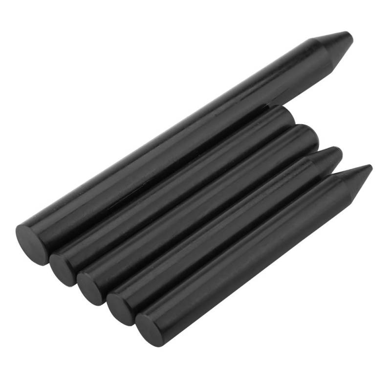 5 PCs Black Nylon Tap Down Knock Pen Dent Reparaturwerkzeugkit, Reparaturdellen Wie EIN Profi mit Dent -Entfernungsstift, Bequem und Leicht, aus Hochwertigem Nylon. von ZDETGU