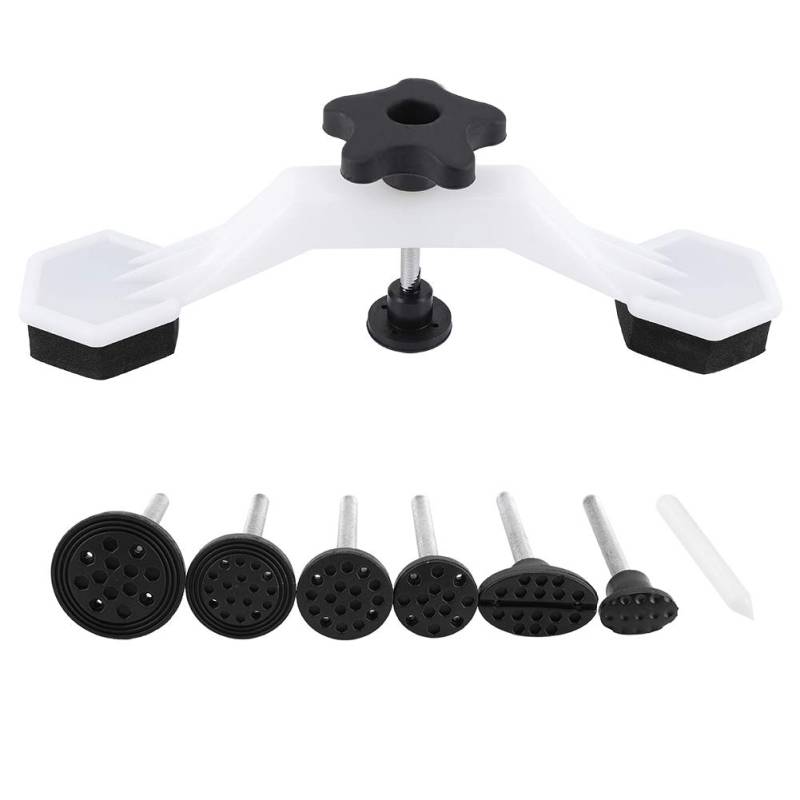 ZDETGU Bridge Typ Puller Kit Kleber Tableberkleber Sticky Tab für Maintlose Dent Reparatur auf Dem Auto -Kühlschrank -Waschmaschine mit Ziehenlaschen von ZDETGU