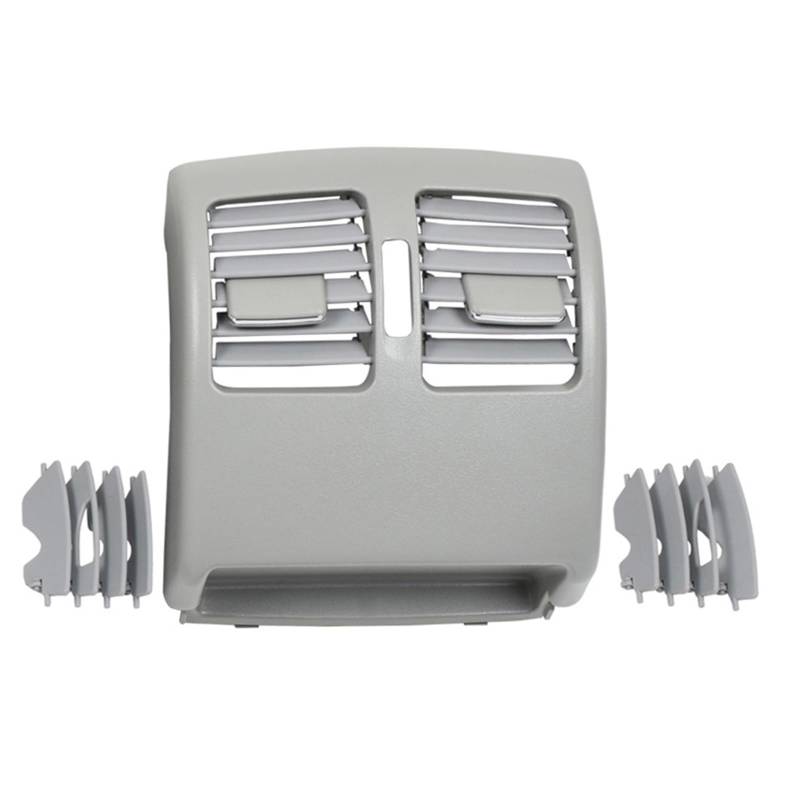 AC-Klimaanlagen-Entlüftungsauslass Rücksitz-Klimaanlage, AC-Entlüftungsgitter, passend for Mercedes Benz W204 C180 C200 220 230 260 300 350 2007–2010 W207 E 2010–2012 20483003549051(Standard Gray) von ZDPVK