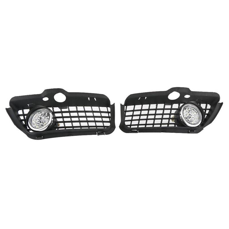 Kühlergrill Nebelscheinwerfer 1 Paar Autostoßstange Nebelscheinwerfer Kühlergrillabdeckung Schutz, for VW, for MK3 Golf Jetta 1992 1993 1994 1995 1996 1997 1998 von ZDPVK