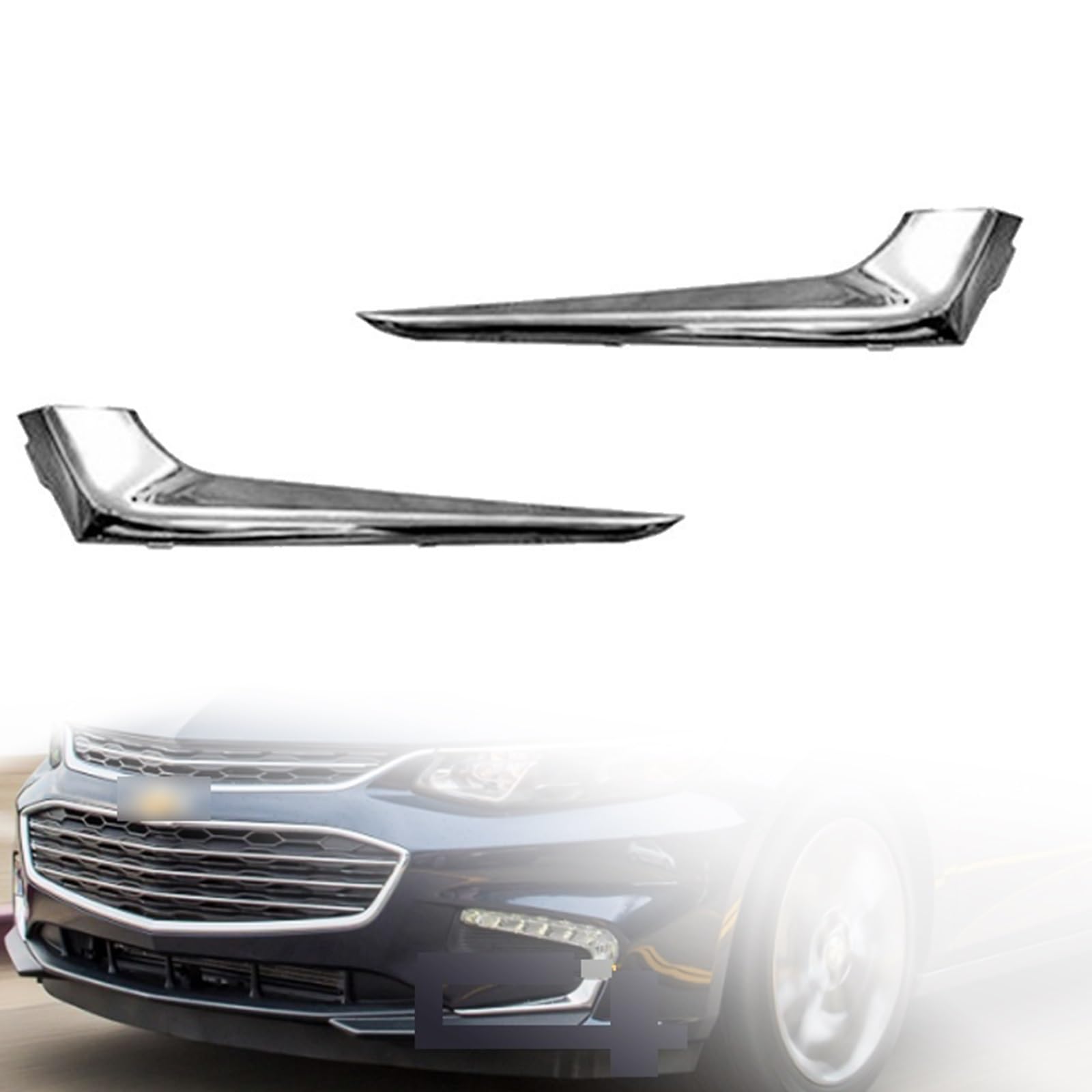 Kühlergrill Nebelscheinwerfer 1 Paar Chrom-Frontstoßstangenverkleidung , for Chevrolet , for Malibu 2016 2017 2018 Nebelscheinwerfer-Abdeckungsstreifen Chrom-Frontstoßstangengrillverkleidung Kühlergrill Nebelscheinwerfer 1 Paar Chrom-Frontstoßstangenverkleidung , for Chevrolet , for Malibu 2016 2017 2018 Nebelscheinwerfer-Abdeckungsstreifen Chrom-Frontstoßstangengrillverkleidung von ZDPVK