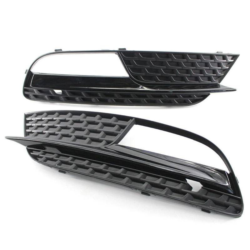 Kühlergrill Nebelscheinwerfer 1 Paar Nebelscheinwerfergitter for die vordere Stoßstange, Nebelscheinwerfer-Renngitter, Gitter Links und rechts, for Audi, for A5 2012 2013 2014 2015 2016 8T0807682H von ZDPVK