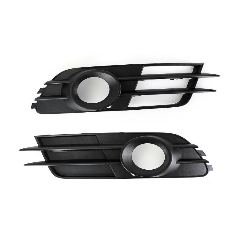 Kühlergrill Nebelscheinwerfer 2-teilige Auto-Frontstoßstange, Nebelscheinwerfer-Kühlergrillabdeckung, for Audi, for A6 C7 2012 2013 2014 2015 4G0807682G 4G0807681A Ersatzgrills von ZDPVK