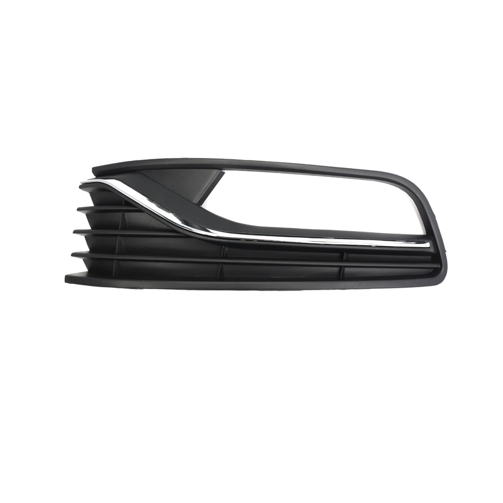 Kühlergrill Nebelscheinwerfer Auto-Frontstoßstangen-Nebelscheinwerfer-Lampe, Chromgrill, for VW, for Polo Schrägheck 2014 2015 2016 2017 2018, dekorative Abdeckung for Frontgrill(Left) von ZDPVK