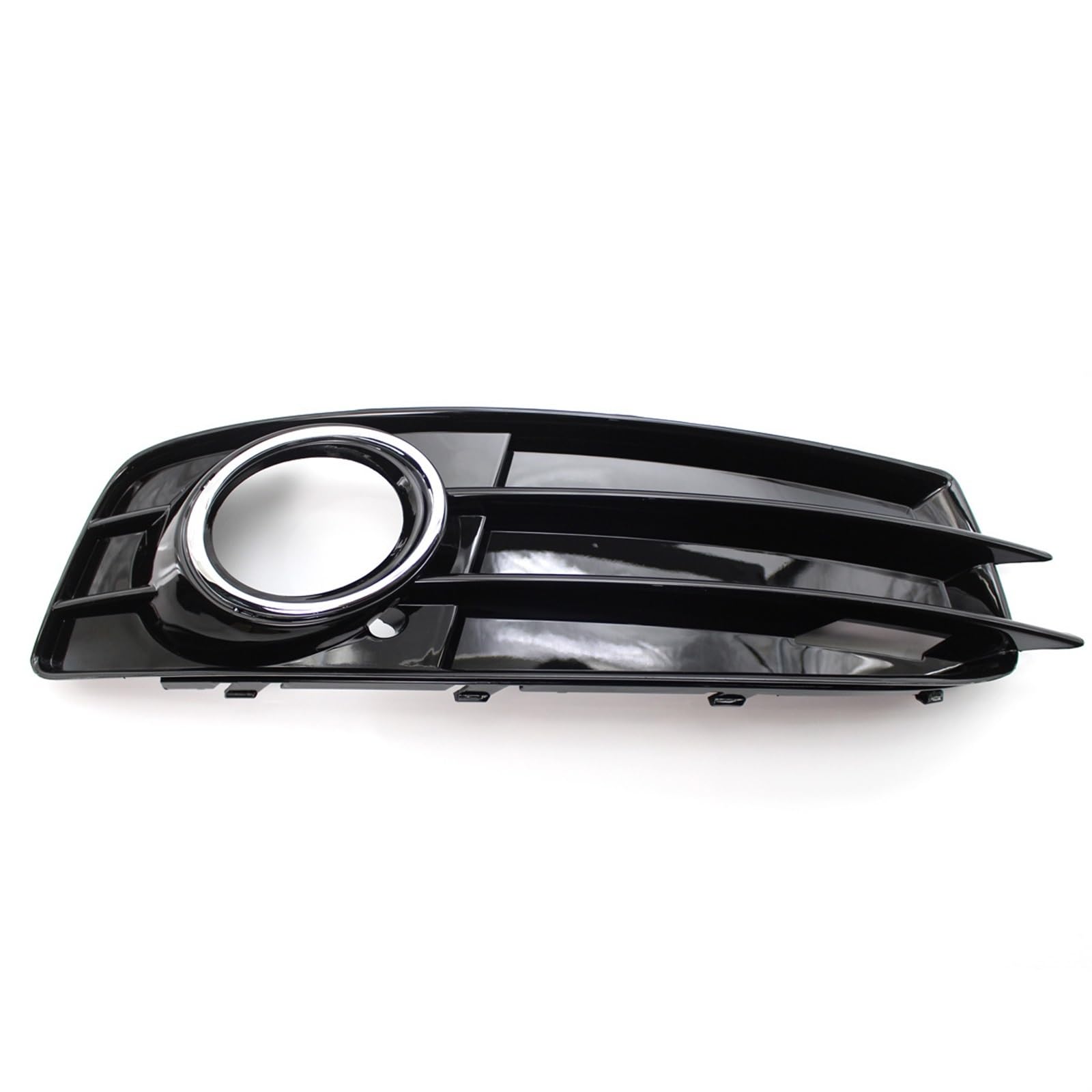 Kühlergrill Nebelscheinwerfer Auto-Nebelscheinwerfer-Blendenabdeckung, Frontstoßstangen-Lampengitter, for Audi, for A3 8P S-Line 2009–2012, Nebelscheinwerfergitter 8P0807682 8P0807681(Chrome Right) von ZDPVK