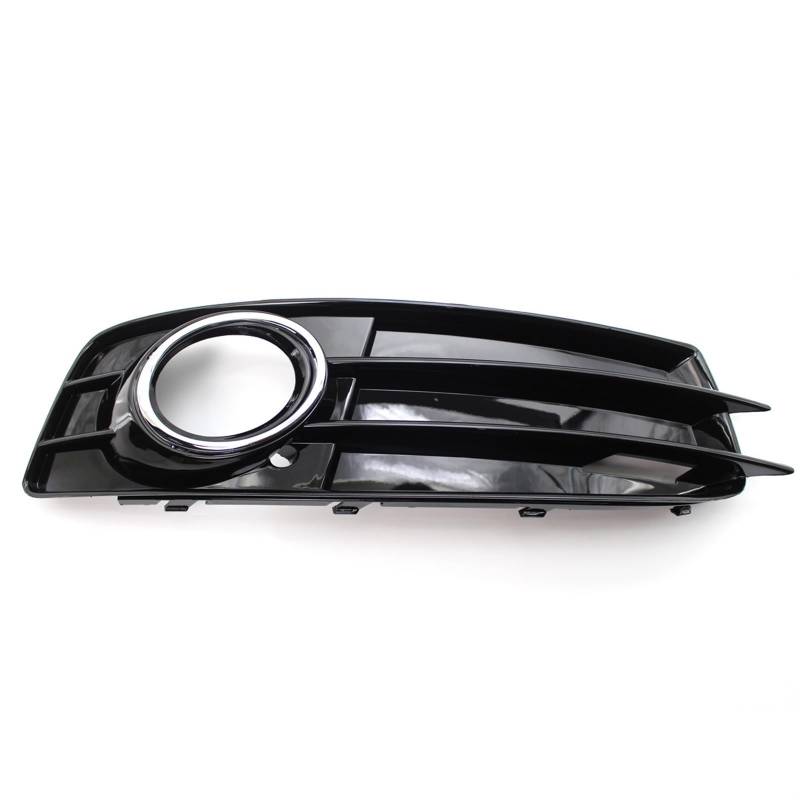 Kühlergrill Nebelscheinwerfer Auto-Nebelscheinwerfer-Blendenabdeckung, Frontstoßstangen-Lampengitter, for Audi, for A3 8P S-Line 2009–2012, Nebelscheinwerfergitter 8P0807682 8P0807681(Chrome Right) von ZDPVK