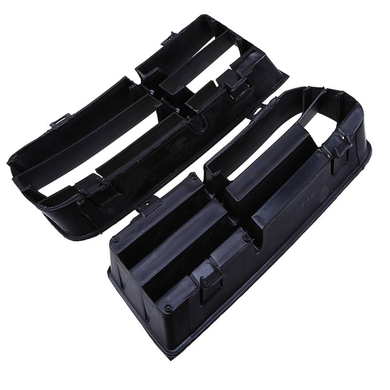 Kühlergrill Nebelscheinwerfer Auto-Nebelscheinwerfer-Kühlergrill-Abdeckung, Stoßstangen-Untergrill, Renngrills, for VW, for Golf MK4 GTI Variant 4 Motion 1998-2006, Außenteile 1J0853665B 1J0853666E(1 von ZDPVK