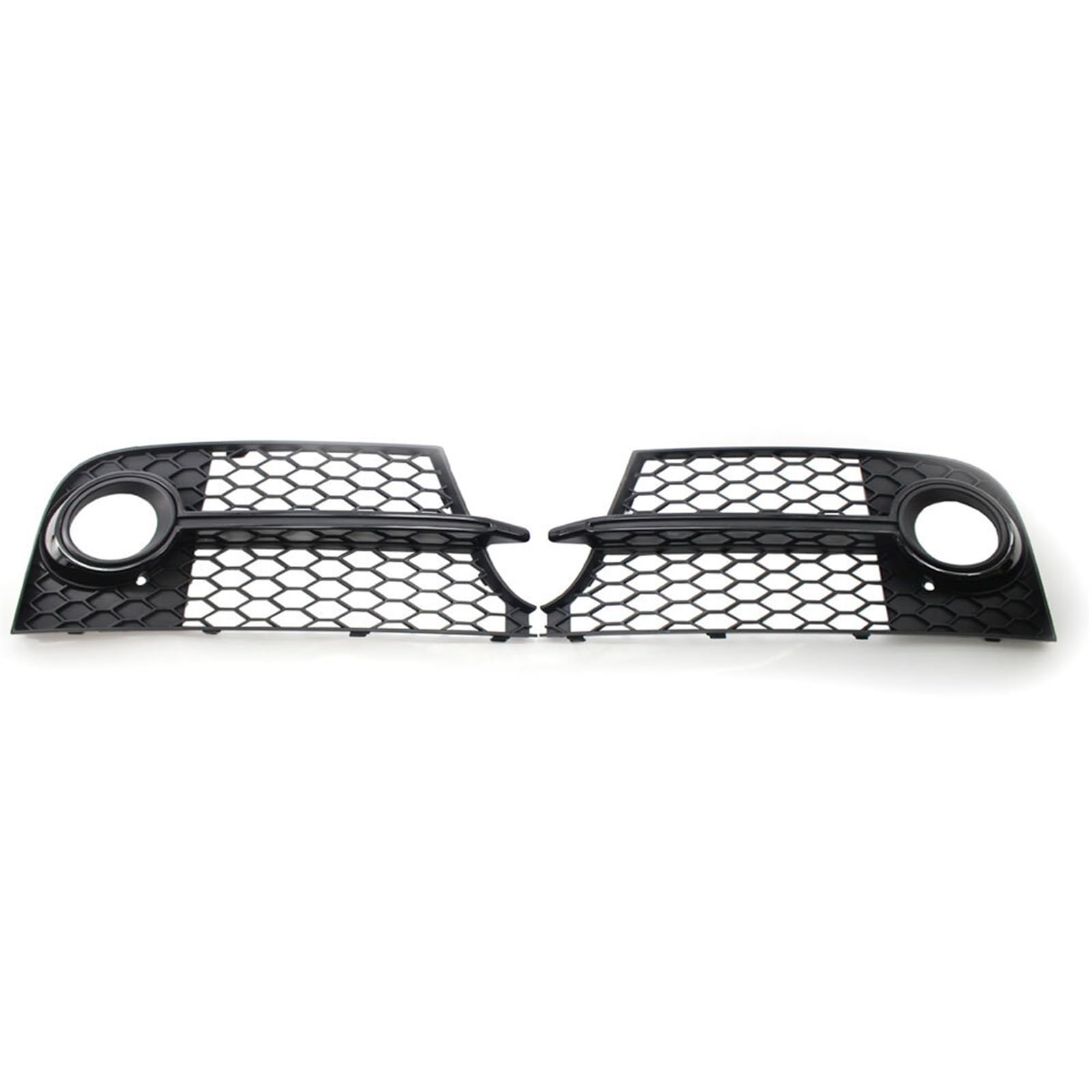 Kühlergrill Nebelscheinwerfer Auto-Nebelscheinwerfer-Kühlergrillabdeckung ， for Audi ， for TT MK2 S-Line TTS 2011 2012 2013 2014 8J0807681KT94 8J0807682KT94 Waben-Sechskantgrill(Bright Black) von ZDPVK