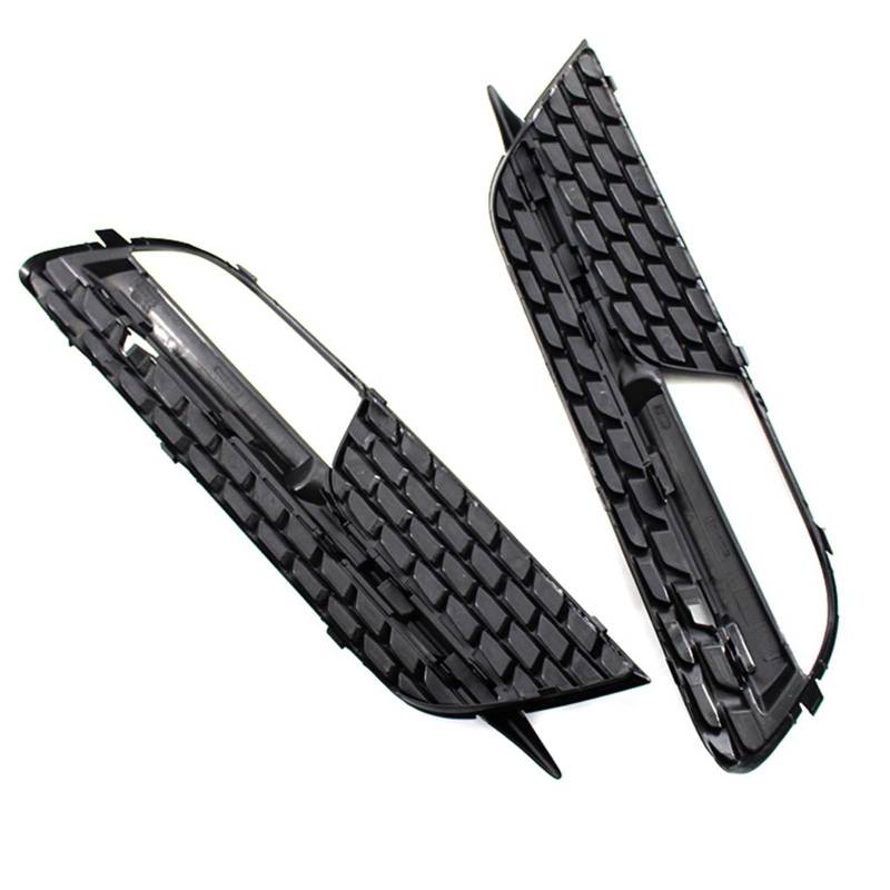Kühlergrill Nebelscheinwerfer Auto-Nebelscheinwerfer-Ziergitter, Frontgrill-Abdeckung, for Audi, for A5 2012 2013 2014 2015 2016, Autozubehör 8T0807681H 8T0807682H(1pair) von ZDPVK