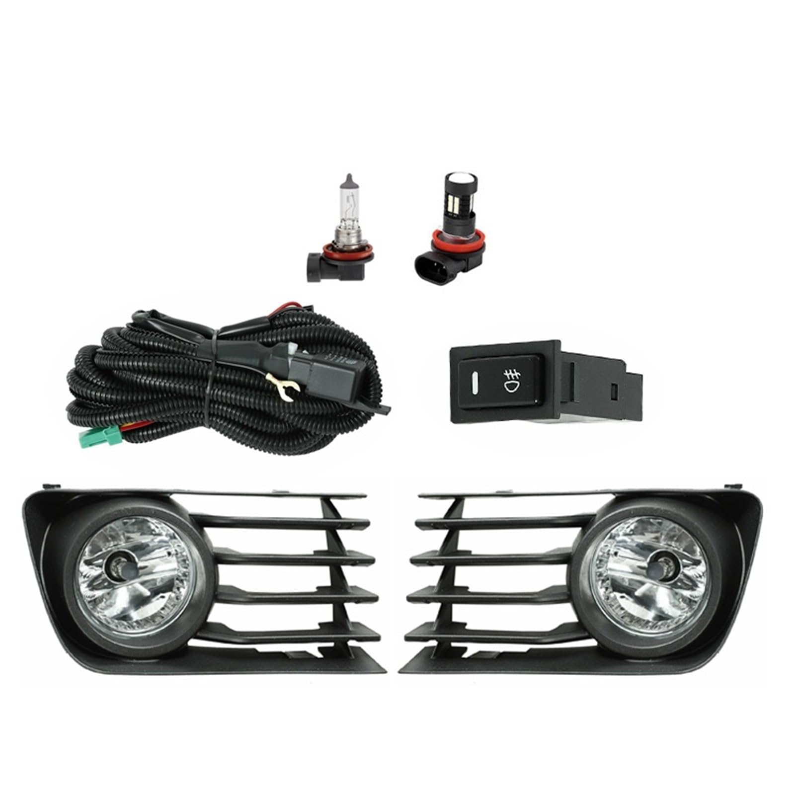 Kühlergrill Nebelscheinwerfer Autolicht-Nebelscheinwerfer Auto-Frontstoßstangen-Nebelscheinwerfer-Grillabdeckung , for Toyota , for Prius 2004-2009 Mit Schalter und Kabel Nebelscheinwerferbaugruppe 81 Kühlergrill Nebelscheinwerfer Autolicht-Nebelscheinwerfer Auto-Frontstoßstangen-Nebelscheinwerfer-Grillabdeckung , for Toyota , for Prius 2004-2009 Mit Schalter und Kabel Nebelscheinwerferbaugruppe 81 von ZDPVK