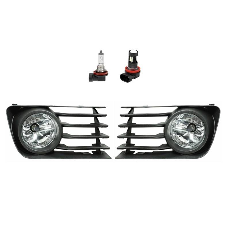 Kühlergrill Nebelscheinwerfer Autolicht-Nebelscheinwerfer Auto-Frontstoßstangen-Nebelscheinwerfer-Grillabdeckung ， for Toyota ， for Prius 2004-2009 Mit Schalter und Kabel Nebelscheinwerferbaugruppe 81 von ZDPVK