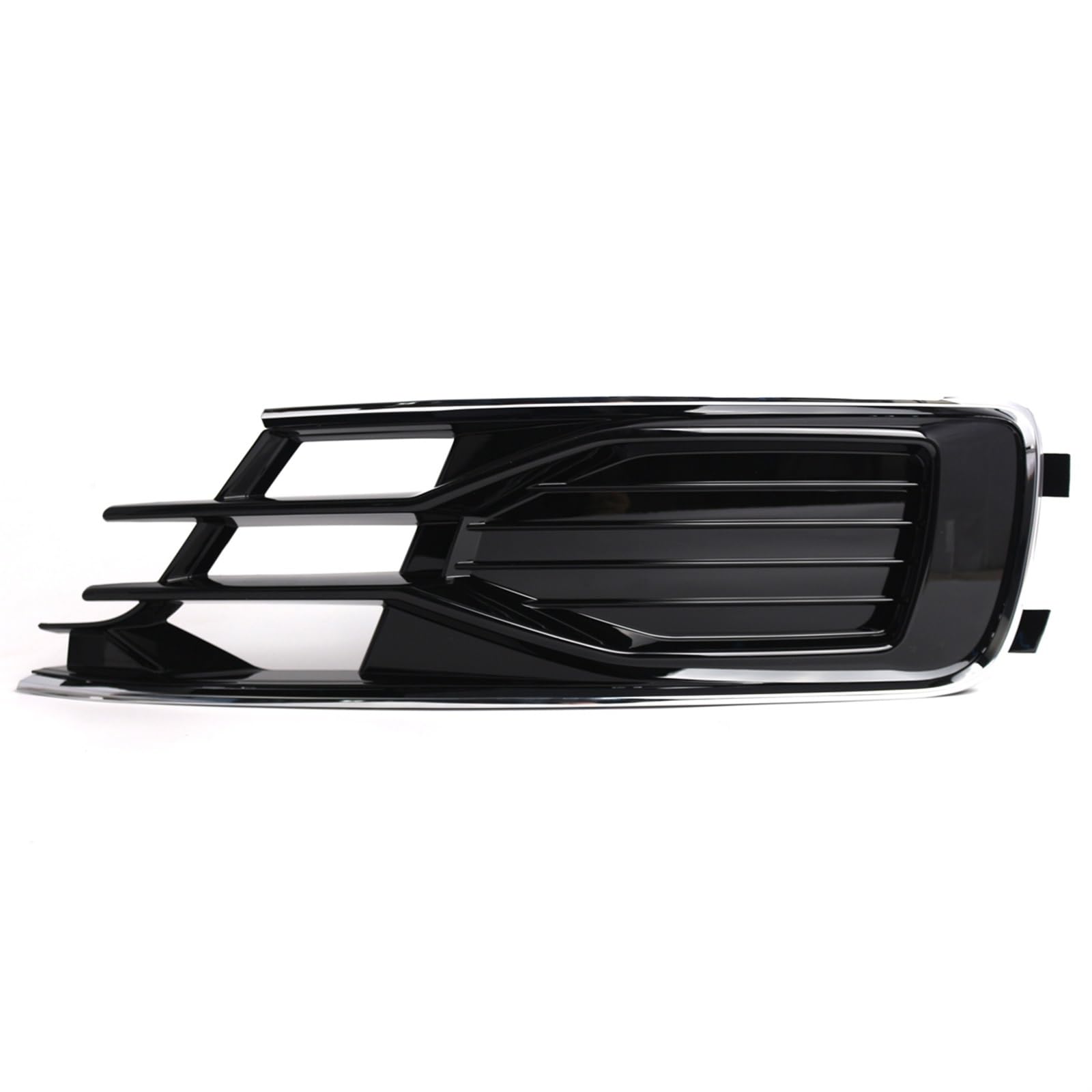 Kühlergrill Nebelscheinwerfer Linke und rechte Seite, Frontstoßstange, Nebelscheinwerfer-Kühlergrillabdeckung mit Chromverkleidung, for Audi, for A6 C7 2016 2017 2018 4G0807647 4G0807648(Left) von ZDPVK