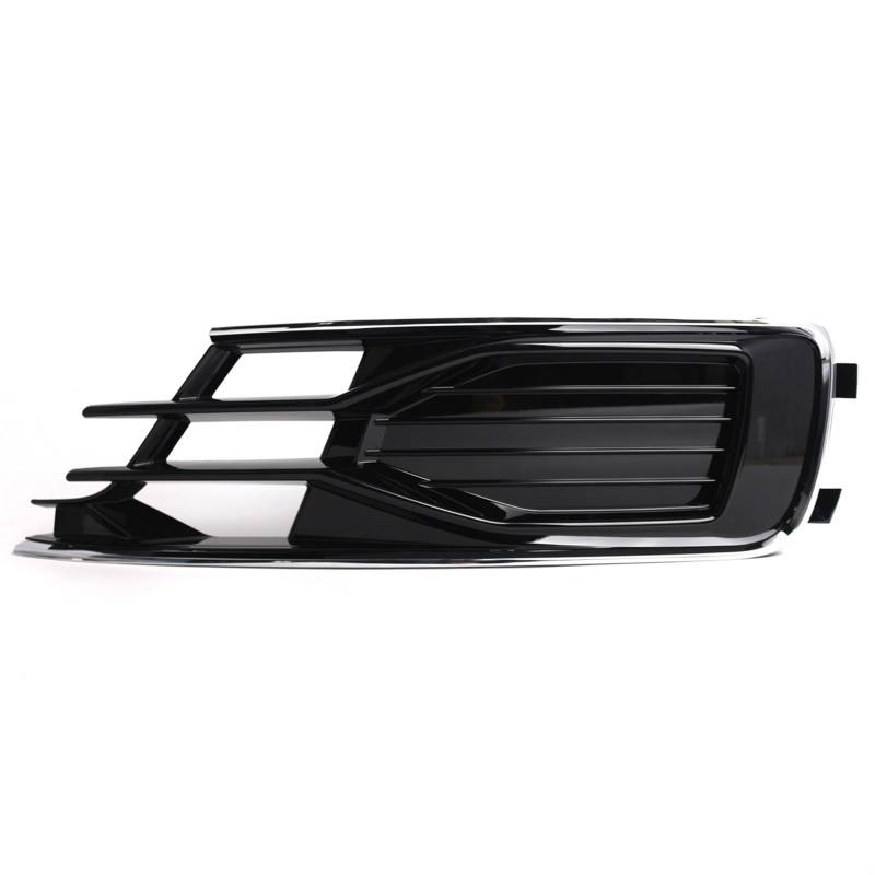 Kühlergrill Nebelscheinwerfer Linke und rechte Seite, Frontstoßstange, Nebelscheinwerfer-Kühlergrillabdeckung mit Chromverkleidung, for Audi, for A6 C7 2016 2017 2018 4G0807647 4G0807648(Left) von ZDPVK
