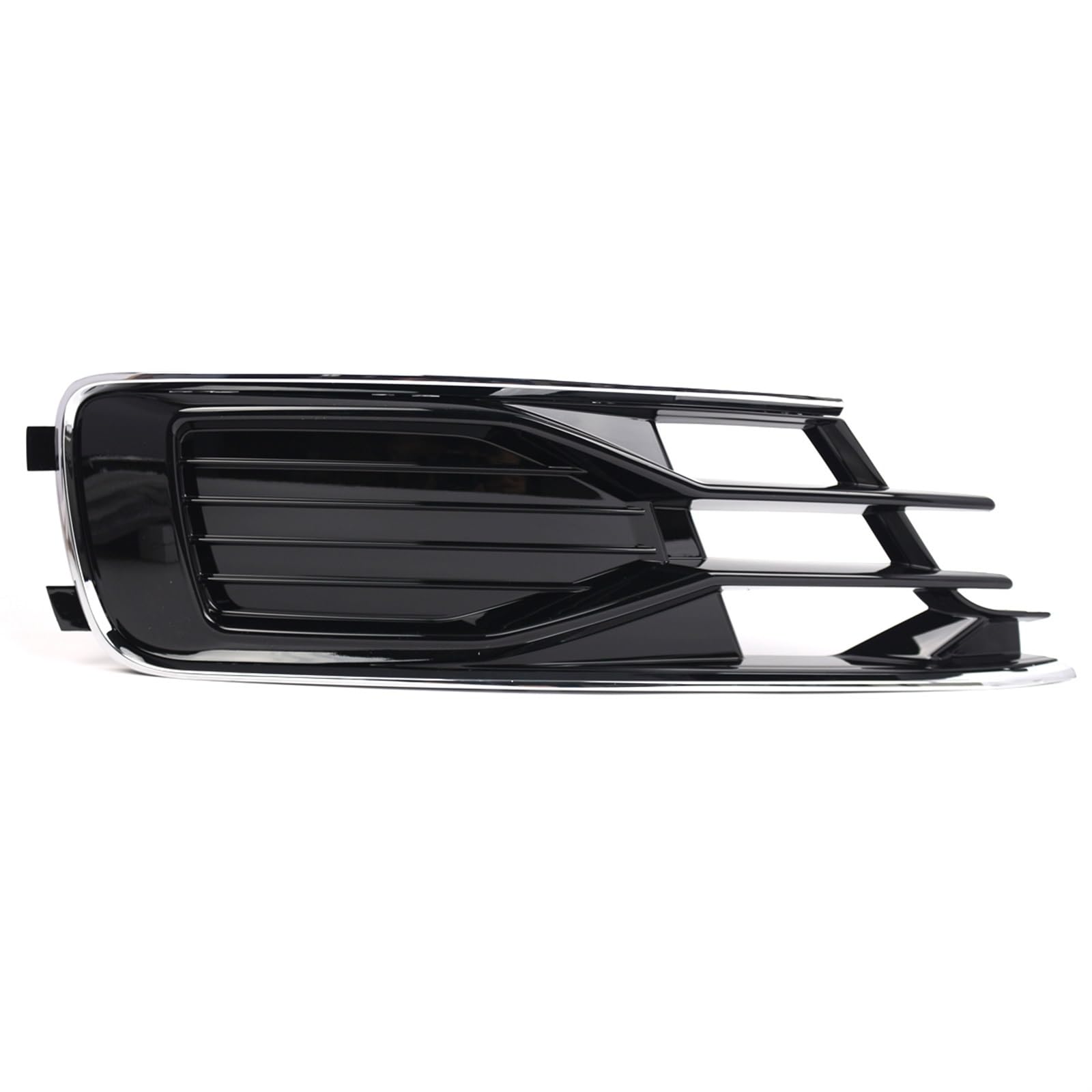 Kühlergrill Nebelscheinwerfer Linke und rechte Seite, Frontstoßstange, Nebelscheinwerfer-Kühlergrillabdeckung mit Chromverkleidung, for Audi, for A6 C7 2016 2017 2018 4G0807647 4G0807648(Right) von ZDPVK