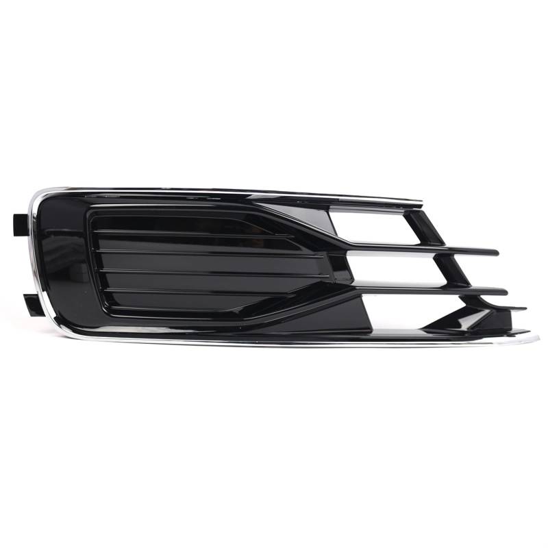 Kühlergrill Nebelscheinwerfer Linke und rechte Seite, Frontstoßstange, Nebelscheinwerfer-Kühlergrillabdeckung mit Chromverkleidung, for Audi, for A6 C7 2016 2017 2018 4G0807647 4G0807648(Right) von ZDPVK