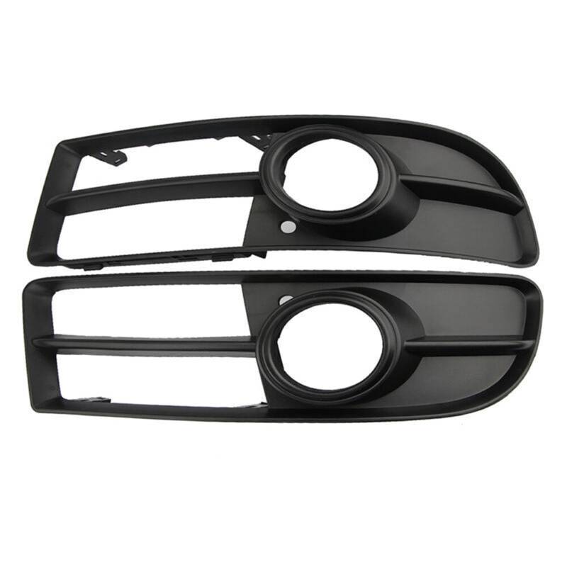 Kühlergrill Nebelscheinwerfer Links rechts Auto Nebelscheinwerfergitter Stoßstangengrillabdeckung ， for Audi ， for A4 S4 B7 S-Line 2005 2006 2007 2008 8E0807681F 8E0807682F(Pair) von ZDPVK