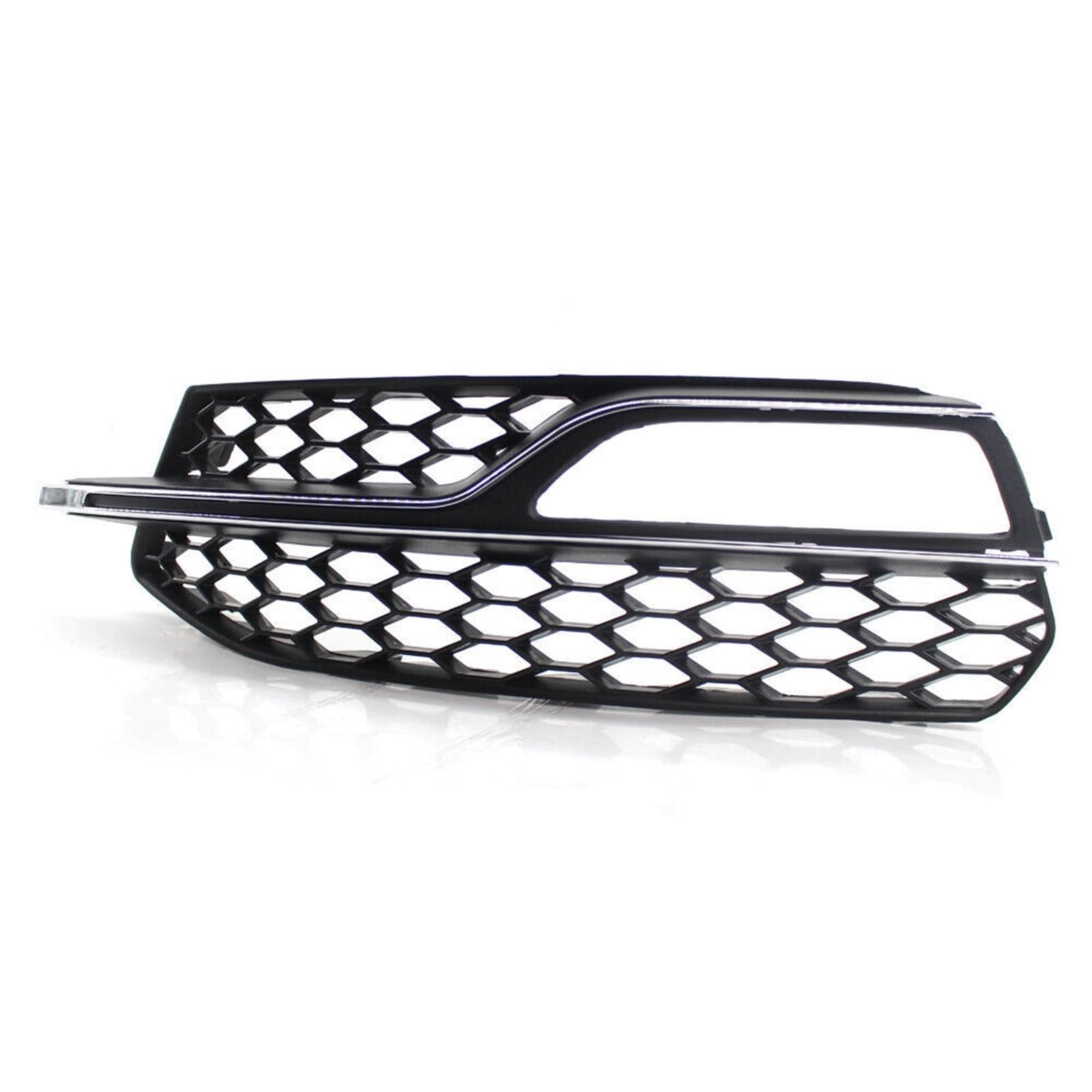 Kühlergrill Nebelscheinwerfer Links- und rechtsseitiger Nebelscheinwerfergrill for die vordere Stoßstange mit verchromtem Wabengitter-Ziergitter , for Audi , for A3 S-Line S3 2013-2016 8V3807681 8V380 Kühlergrill Nebelscheinwerfer Links- und rechtsseitiger Nebelscheinwerfergrill for die vordere Stoßstange mit verchromtem Wabengitter-Ziergitter , for Audi , for A3 S-Line S3 2013-2016 8V3807681 8V380 von ZDPVK