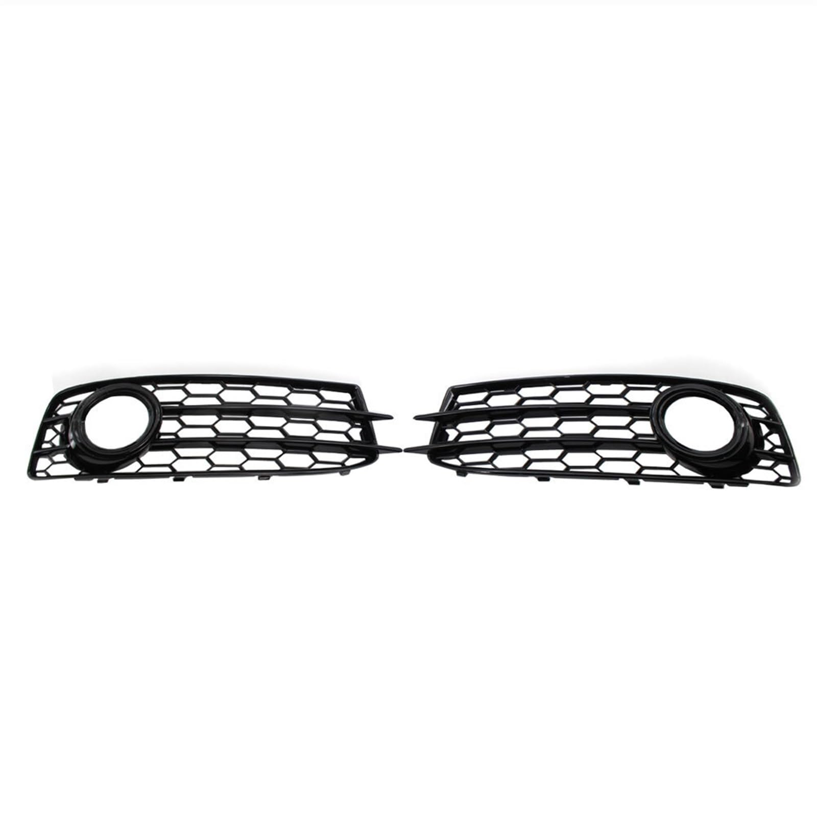 Kühlergrill Nebelscheinwerfer Nebelscheinwerfergrill im Wabenstil, schwarz glänzend, for Audi, for A3 8P S-Line 2009–2012 8P Nebelscheinwerfergrill(Black) von ZDPVK