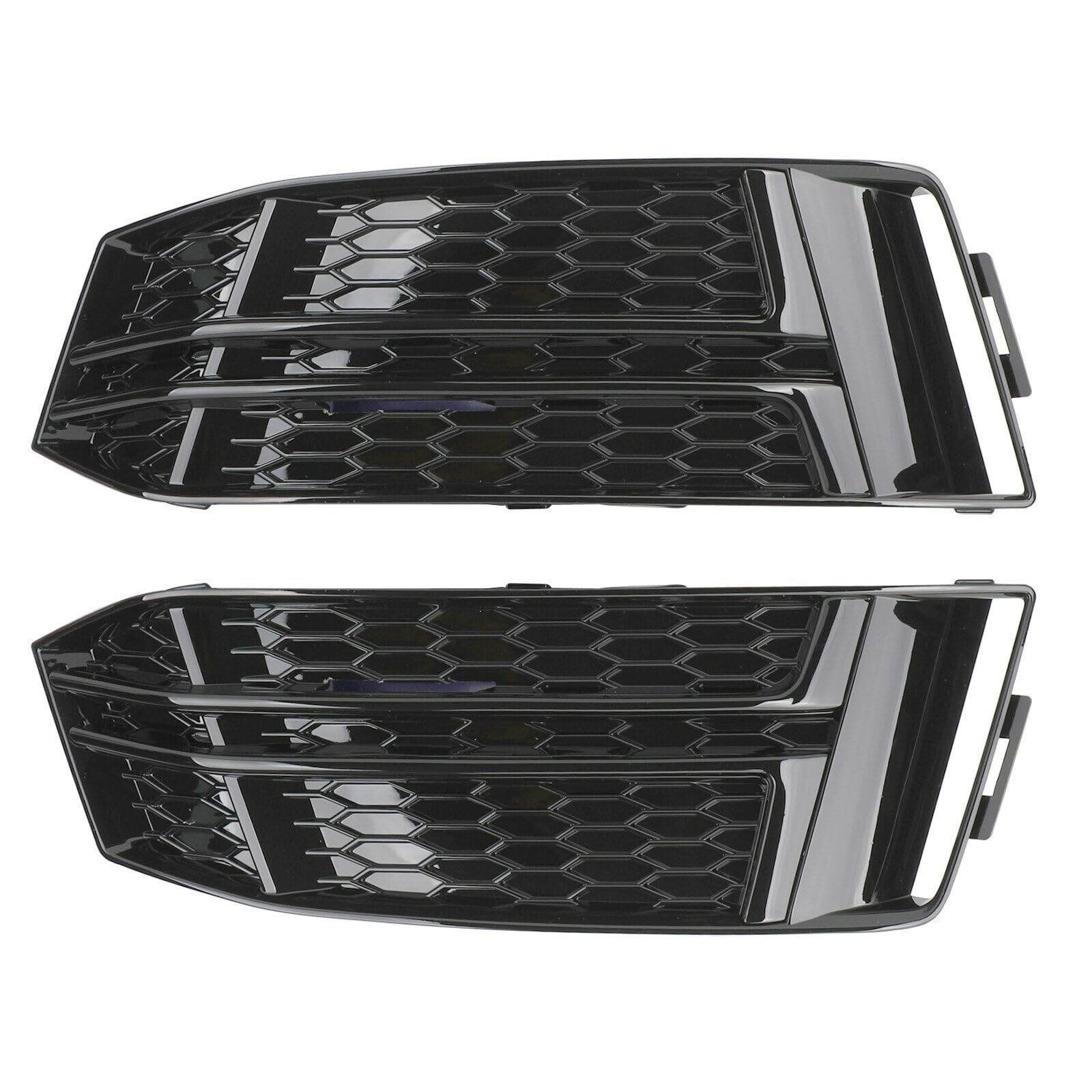 Kühlergrill Nebelscheinwerfer Paar Auto-Wabengitter mit Nebelscheinwerfer-Kühlergrill in Hochglanzschwarz for die vordere Stoßstange, untere Grillblende, for Audi, for A4 B9 S-LINE 2016 2017 2018 Kühlergrill Nebelscheinwerfer Paar Auto-Wabengitter mit Nebelscheinwerfer-Kühlergrill in Hochglanzschwarz for die vordere Stoßstange, untere Grillblende, for Audi, for A4 B9 S-LINE 2016 2017 2018 von ZDPVK