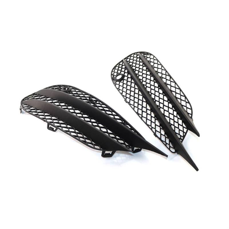 Kühlergrill Nebelscheinwerfer Paar Ersatz for die Nebelscheinwerfer-Kühlergrillabdeckung der vorderen Stoßstange ， for Mercedes-Benz ， for C-Klasse W205 C205 S205 AMG Line 2015‑2018 Grill von ZDPVK