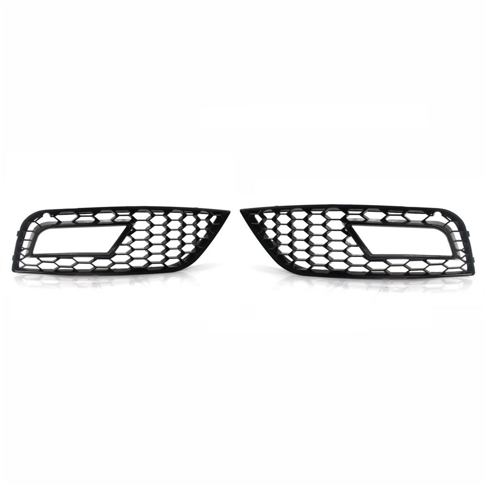 Kühlergrill Nebelscheinwerfer Schwarz glänzender unterer Kühlergrill for die vordere Stoßstange, Nebelscheinwerfergrill, for Audi, for A4 B8.5 Standard Edition 2013–2016, Nebelscheinwerfergrill mit Wa Kühlergrill Nebelscheinwerfer Schwarz glänzender unterer Kühlergrill for die vordere Stoßstange, Nebelscheinwerfergrill, for Audi, for A4 B8.5 Standard Edition 2013–2016, Nebelscheinwerfergrill mit Wa von ZDPVK