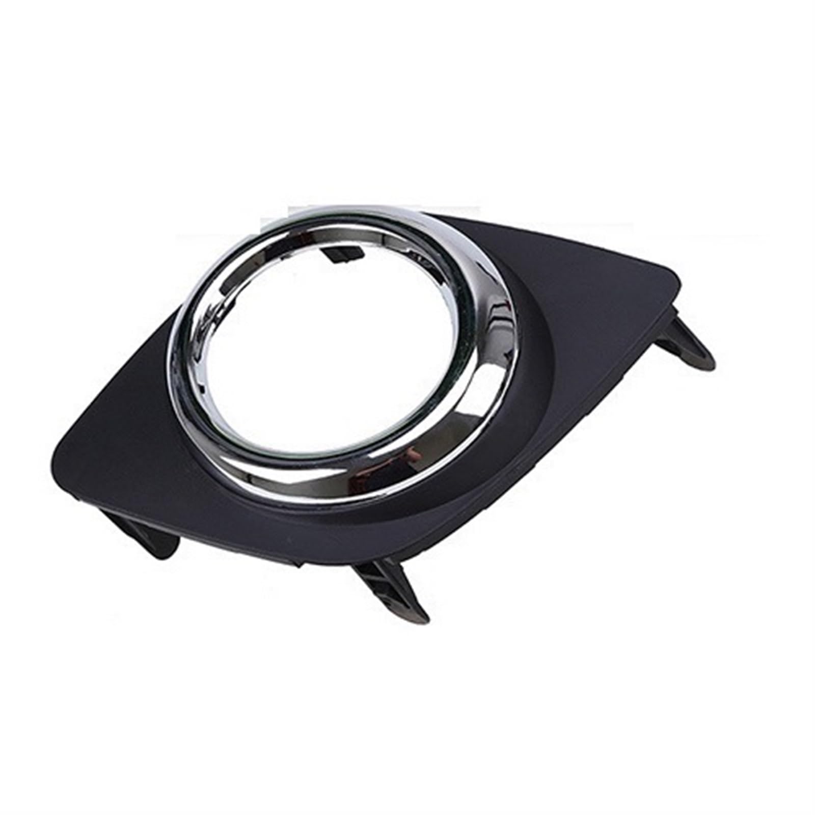 Kühlergrill Nebelscheinwerfer Schwarze Nebelscheinwerfer-Lampenabdeckung, Nebelscheinwerfer-Zierleiste, Dekoration ， for Toyota ， for RAV4 2009 2010 2011 2012 2013, Außenteil(1 Pcs Left) von ZDPVK