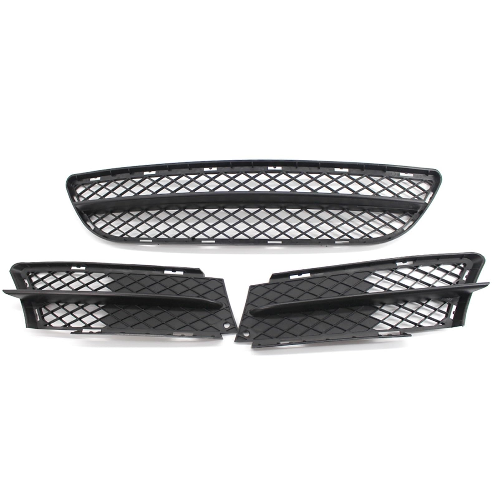 Kühlergrill Nebelscheinwerfer Unterer Kühlergrill der Frontstoßstange, Luftstrom, Außengrill, mittlere Kühlergrillabdeckung, for BMW, for 3er E90 E91 Limousine, Kombi 2005 2006 2007 2008(3pcs Set) Kühlergrill Nebelscheinwerfer Unterer Kühlergrill der Frontstoßstange, Luftstrom, Außengrill, mittlere Kühlergrillabdeckung, for BMW, for 3er E90 E91 Limousine, Kombi 2005 2006 2007 2008(3pcs Set) von ZDPVK