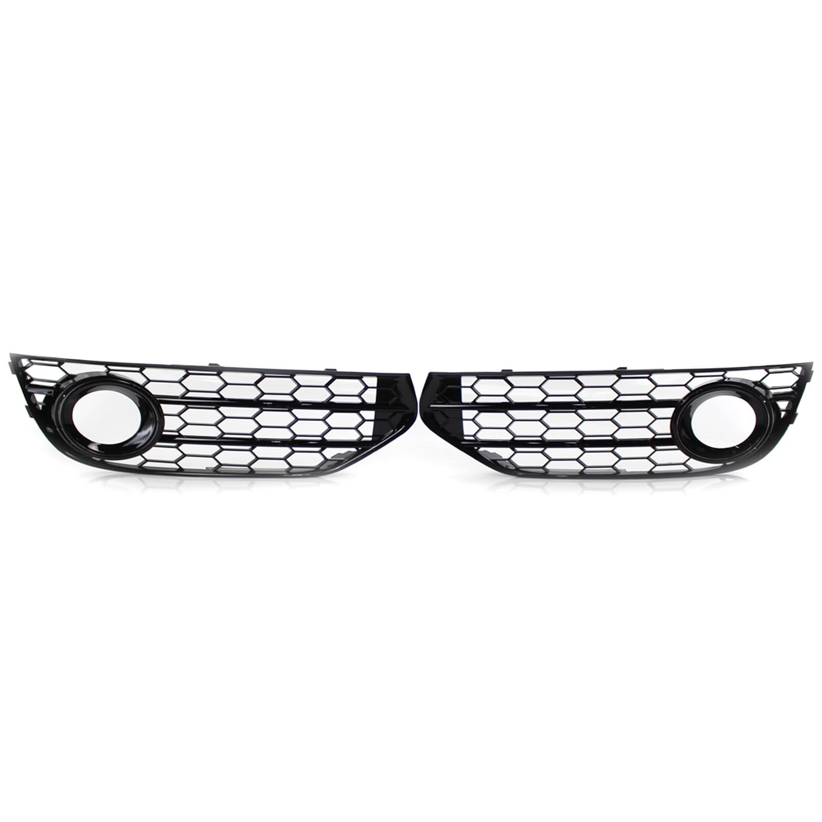 Kühlergrill Nebelscheinwerfer Unterer Kühlergrill for die vordere Stoßstange, Waben-Sechskant-Nebelscheinwerfergrill, for Audi, for A4 B8 B8.5 Allroad Quattro Wagon 09-15, Nebelscheinwerferstil(Bright Kühlergrill Nebelscheinwerfer Unterer Kühlergrill for die vordere Stoßstange, Waben-Sechskant-Nebelscheinwerfergrill, for Audi, for A4 B8 B8.5 Allroad Quattro Wagon 09-15, Nebelscheinwerferstil(Bright von ZDPVK