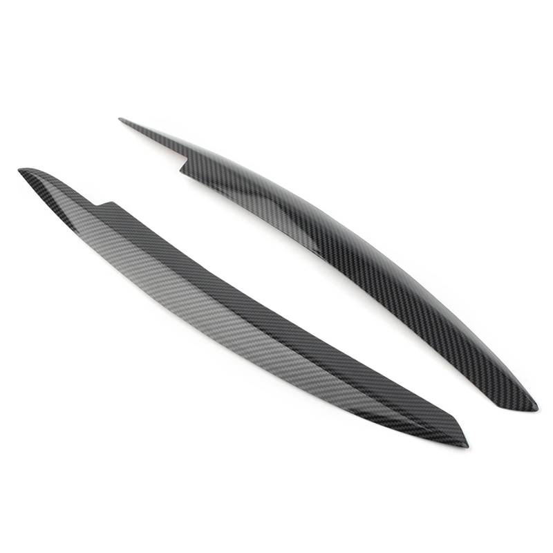 ZDPVK Autoscheinwerfer-Augenbraue ABS Auto Scheinwerfer Abdeckung Augenlid Augenbraue Augenlid Braue, for VW, for Golf 6 MK6 2008-2013 von ZDPVK