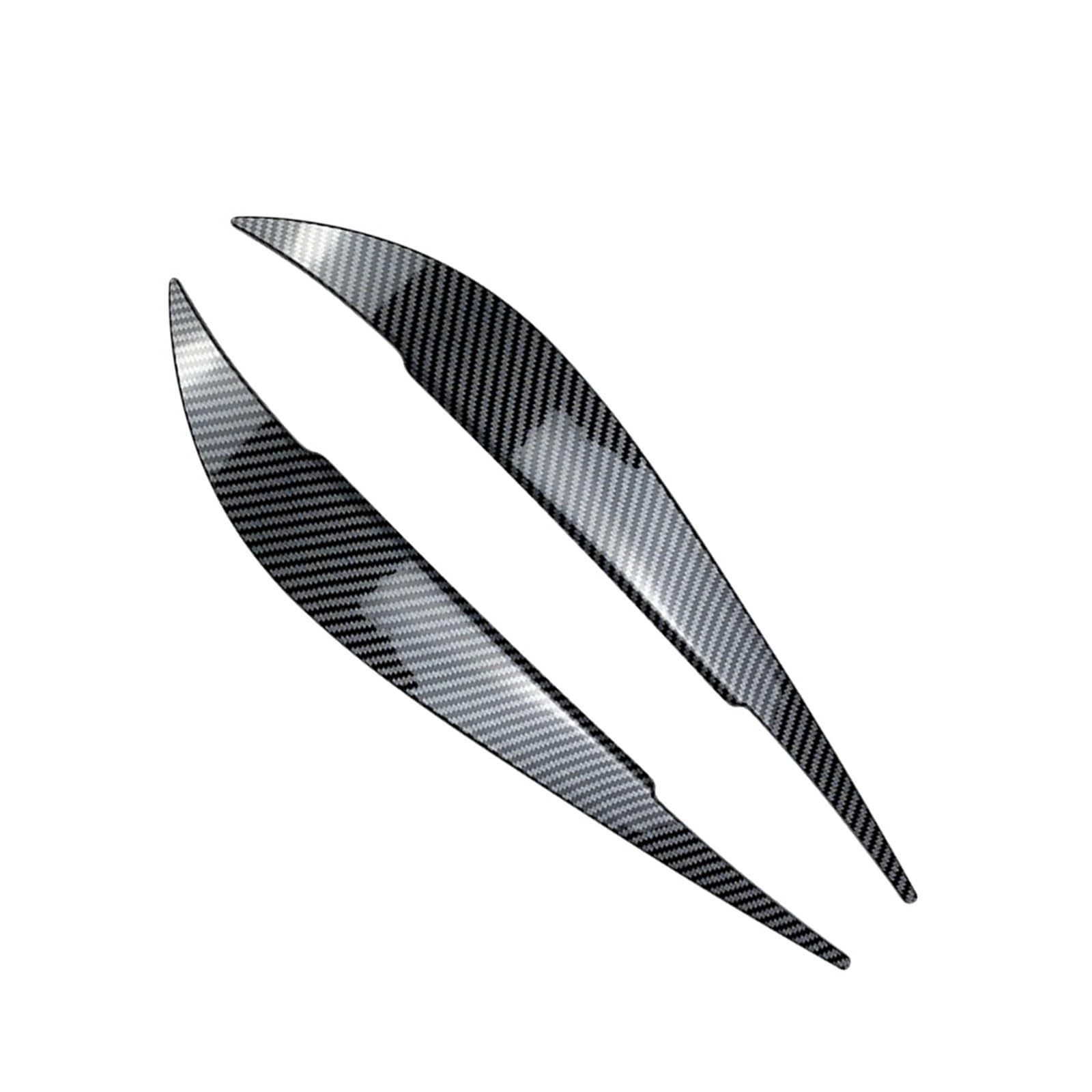 ZDPVK Autoscheinwerfer-Augenbraue Auto Frontscheinwerfer Augenbrauen Dekoration Trim, for BMW, for 4 Series F32 F33 F36 2014-2020(Carbon Look) von ZDPVK