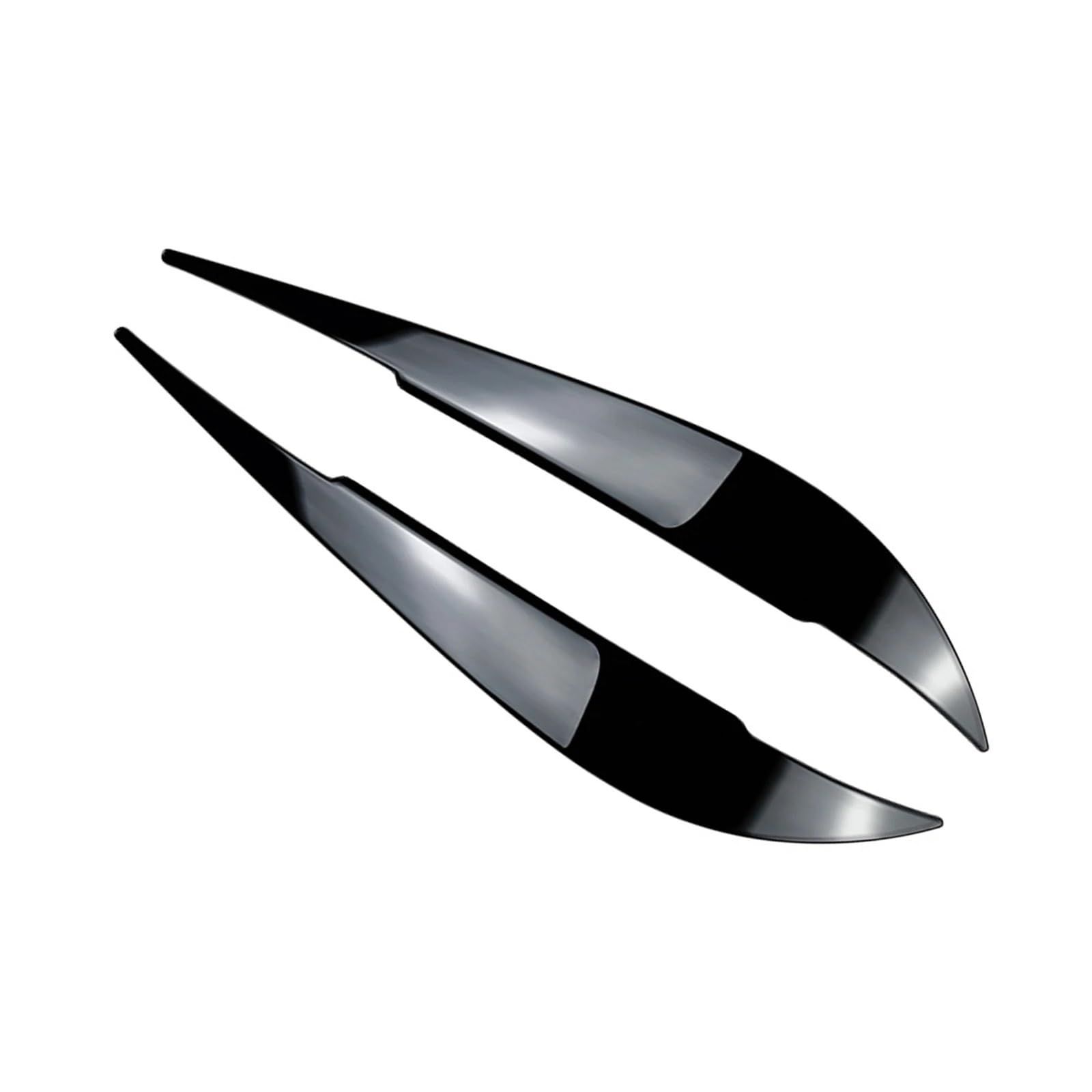 ZDPVK Autoscheinwerfer-Augenbraue Auto Frontscheinwerfer Augenbrauen Dekoration Trim, for BMW, for 4 Series F32 F33 F36 2014-2020(Gloss Black) von ZDPVK