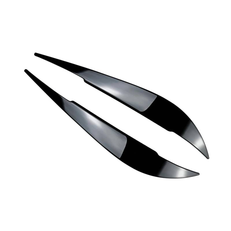 ZDPVK Autoscheinwerfer-Augenbraue Auto Frontscheinwerfer Augenbrauen Dekoration Trim, for BMW, for 4 Series F32 F33 F36 2014-2020(Gloss Black) von ZDPVK
