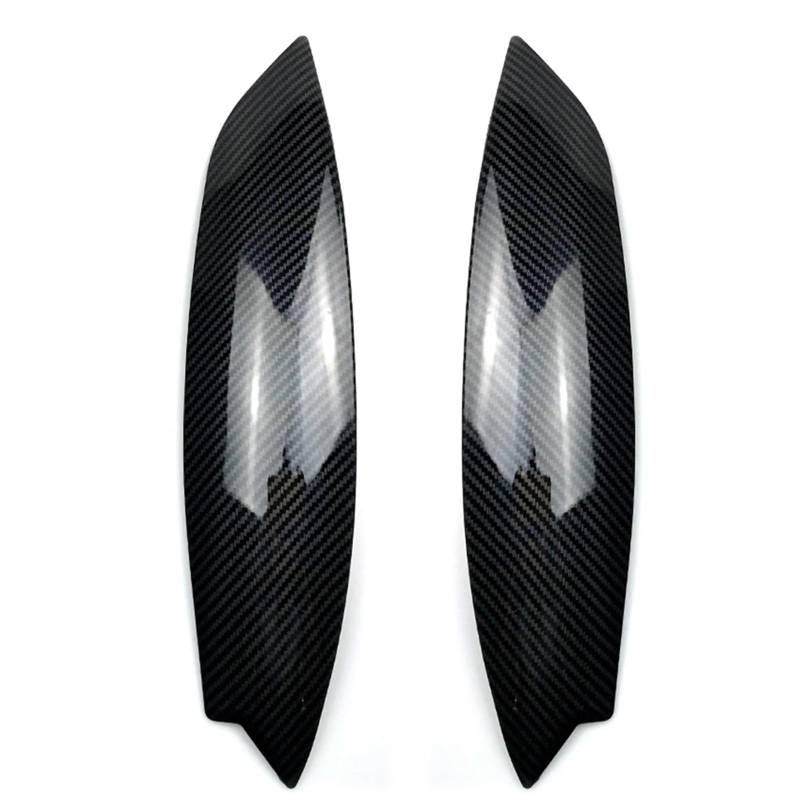ZDPVK Autoscheinwerfer-Augenbraue Autoscheinwerfer-Augenlid-Augenbrauenverkleidungen, Auto-Styling, for VW, for Golf 5 GTI, for Jetta R32 MK5 2005-2007 ﻿(Carbon Fiber) von ZDPVK