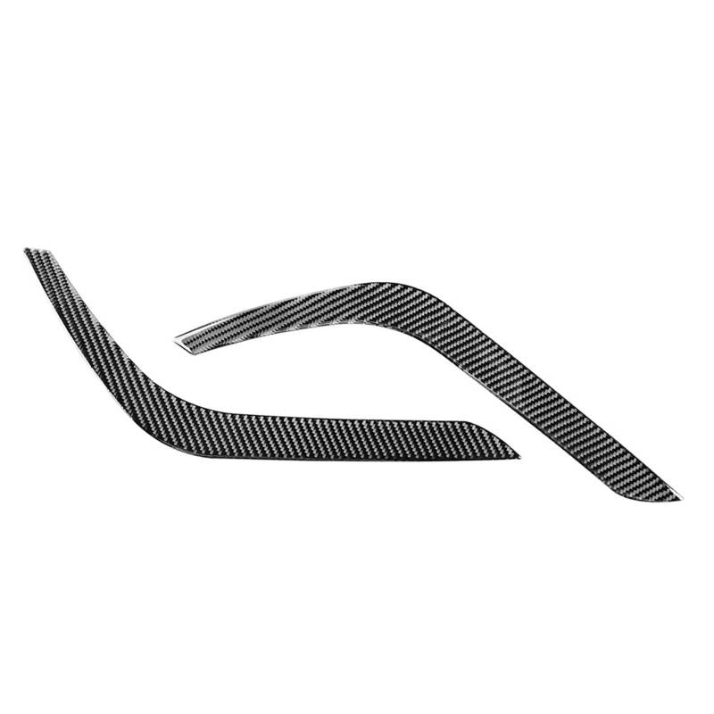 ZDPVK Autoscheinwerfer-Augenbraue Autoscheinwerfer-Augenlider, Augenbrauenabdeckung, Scheinwerfer-Dekorationsverkleidung, for Toyota, for Tundra 2014-2021(Carbon Fiber Black) von ZDPVK