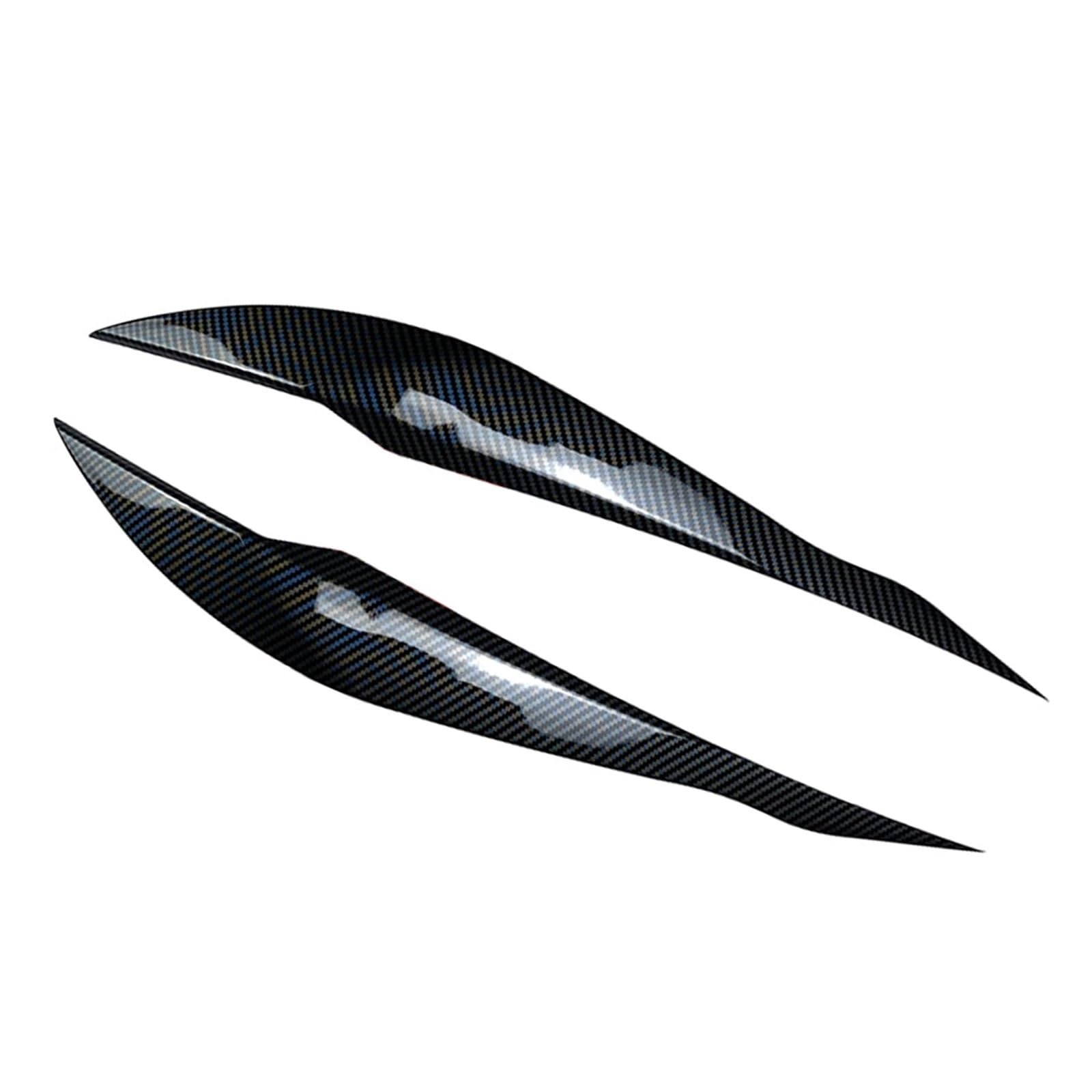 ZDPVK Autoscheinwerfer-Augenbraue Autoscheinwerfer-Augenlider, Augenbrauenabdeckung, dekorative Verkleidung, for BMW, for F30 F31 318i 320i 2012-2018(Carbon Fiber Pattern) von ZDPVK