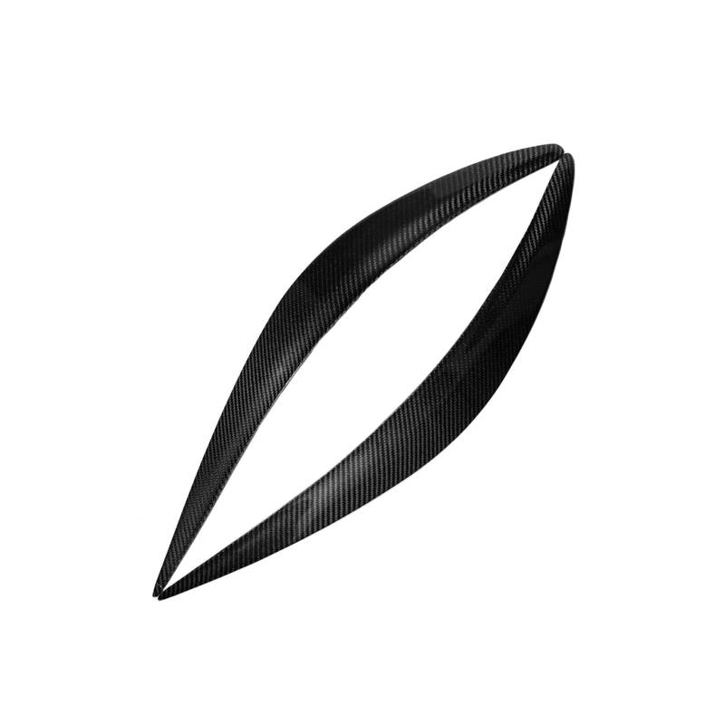 ZDPVK Autoscheinwerfer-Augenbraue Carbon Fiber Scheinwerfer Augenlid Zierleiste Augenbrauen, for Infiniti, for Q50 2014-2020 von ZDPVK