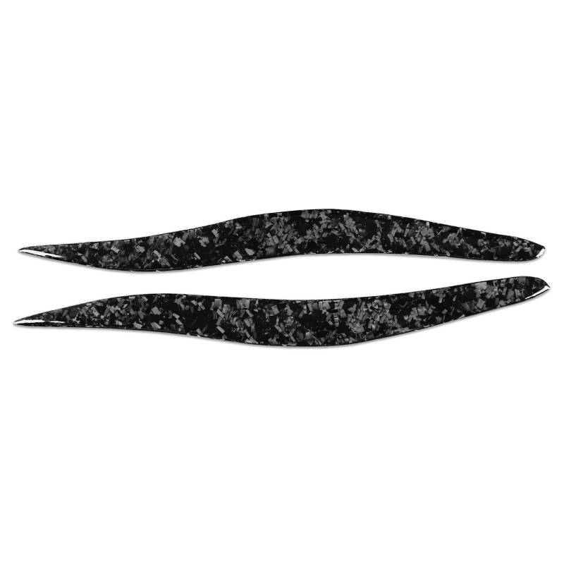 ZDPVK Autoscheinwerfer-Augenbraue Geschmiedete Carbon-Scheinwerfer-Augenlidabdeckung, Augenbrauen-Zierleiste, for Lexus, for IS250 IS300 2006-2012 von ZDPVK
