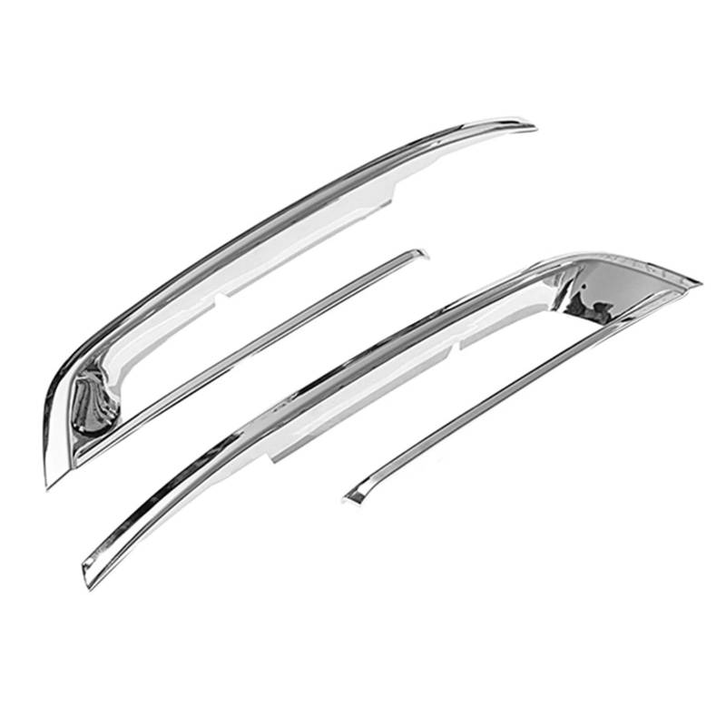 ZDPVK Autoscheinwerfer-Augenbraue Nebelscheinwerfergitter, Nebelscheinwerfer-Zierrahmen, Nebelscheinwerfer-Augenlid, Augenbrauenrahmenabdeckung, for BMW, for 5er F10 F18 520 528 525Li von ZDPVK