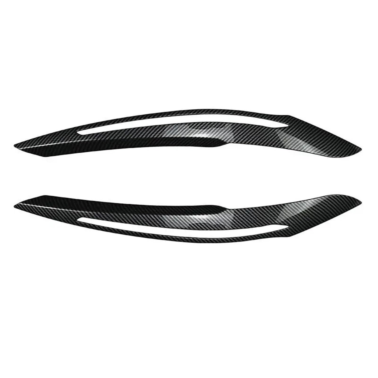 ZDPVK Autoscheinwerfer-Augenbraue for BMW, for 1er F20 F21 Autoscheinwerfer Augenbrauen Augenlider Aufkleber Verkleidung Abdeckung Scheinwerfer Augenlid 2011 2012 2013 2014(Carbon Fiber) von ZDPVK