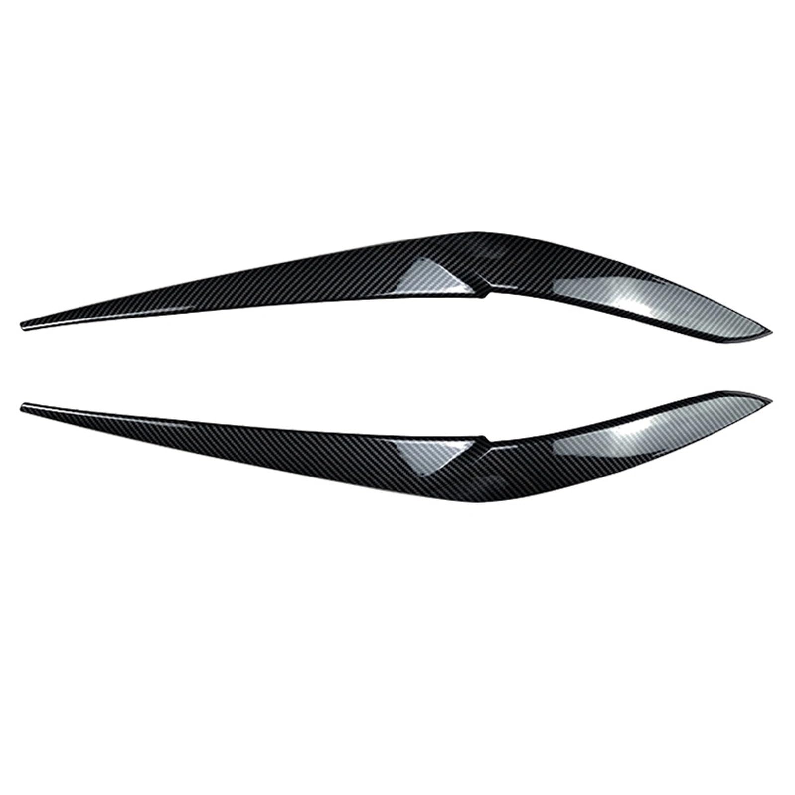 ZDPVK Autoscheinwerfer-Augenbraue for BMW, for X5/G05/M50d/xDrive40i/xDrive30d/M50i Scheinwerfer Augenbrauen Augenlid Wimpern Scheinwerfer Lampenabdeckung(Carbon Look) von ZDPVK