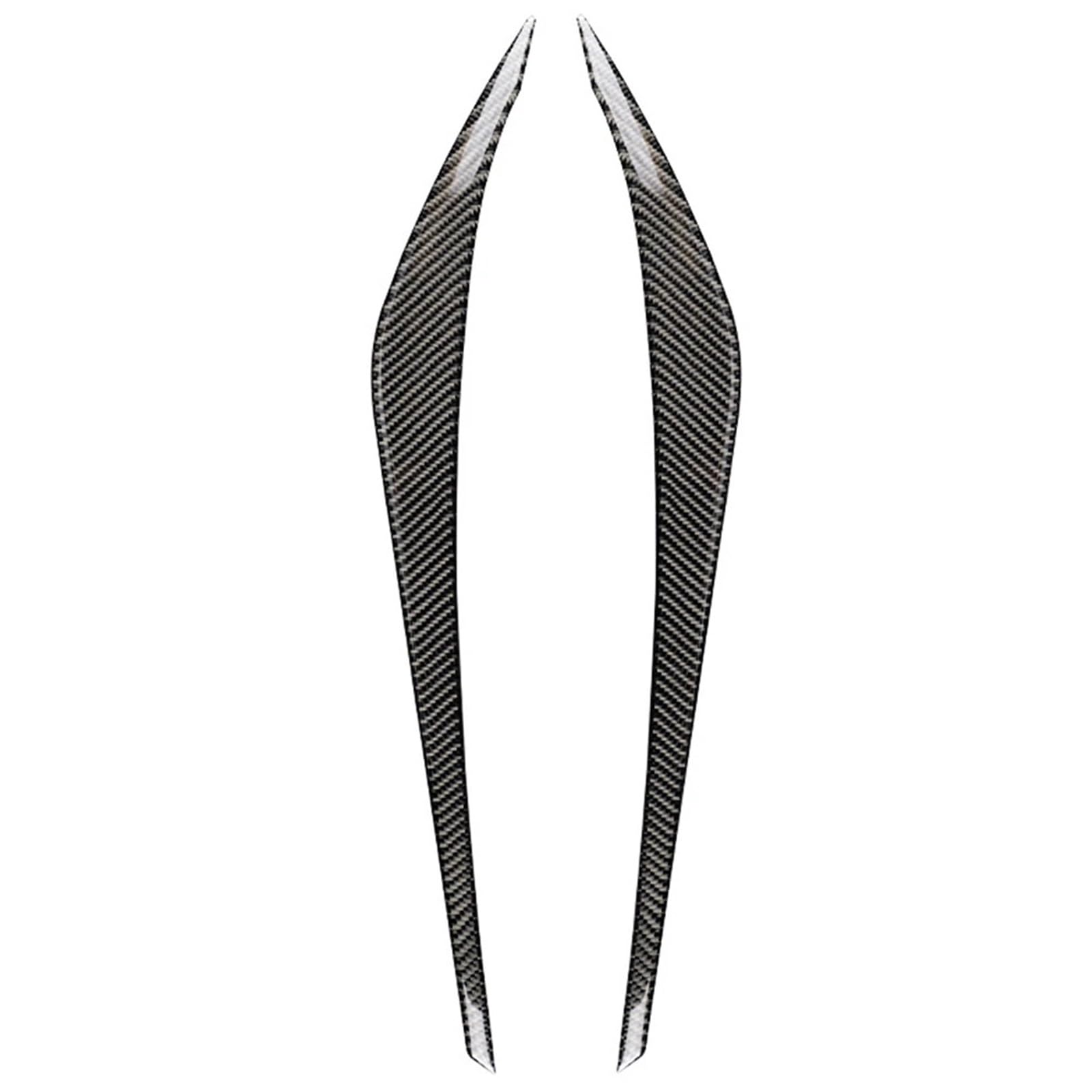ZDPVK Autoscheinwerfer-Augenbraue for Hyundai, for Elantra 2016-2018 Autoscheinwerferlampe Augenbrauen-Augenlidverkleidung(Carbon Fiber) von ZDPVK