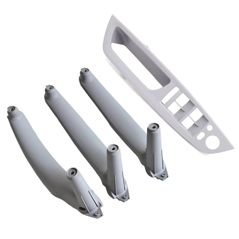 ZDPVK Innentürgriff Armlehne Auto Links vorne Fahrersitz LHD Innentürgriff Innenverkleidung Pull Trim Cover passend for BMW E70 E71 X5 X6 2007–2014 51416969401(Gray-4pcs) von ZDPVK