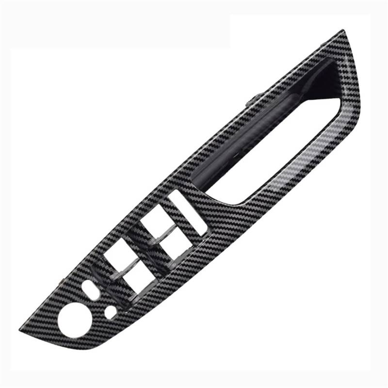 ZDPVK Innentürgriff Auto Carbon Fiber ABS Innentür Armlehne Griff Links Rechts Panel Pull Trim Abdeckung for BMW E70 E71 X5 X6 2007-2012 2013 2014(Right Driver Side) von ZDPVK