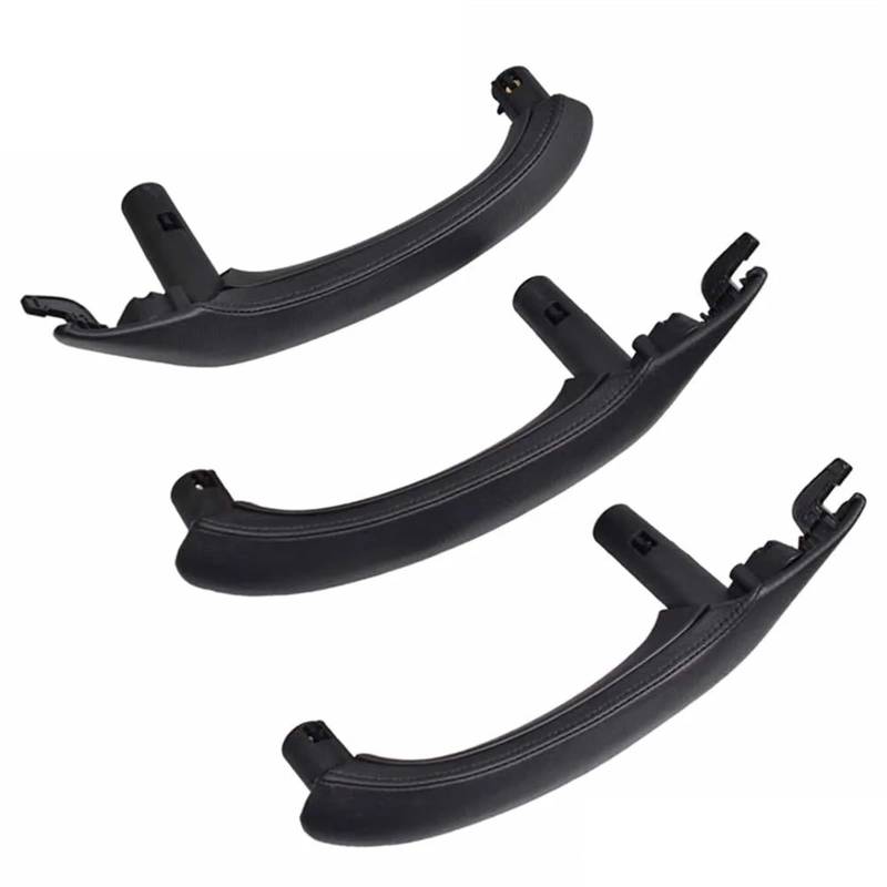 ZDPVK Innentürgriff Auto-Innengriff-Lederabdeckungs-Ordnung for BMW F25 F26 X3(LHD Set Black) von ZDPVK