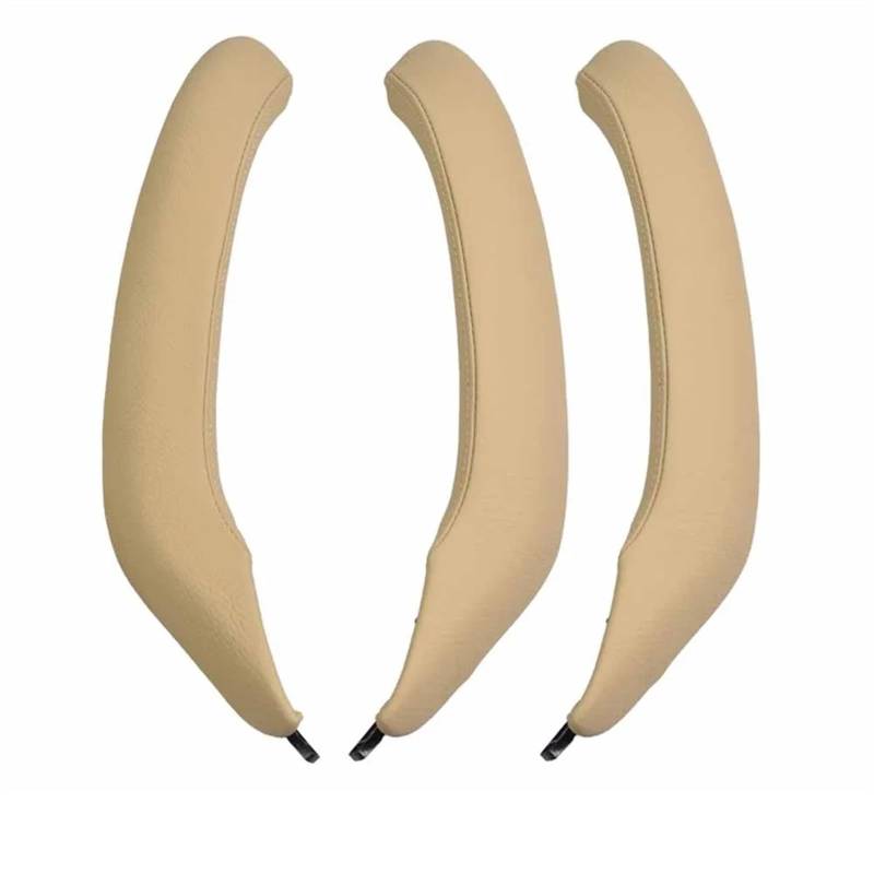 ZDPVK Innentürgriff Auto-Innengriff-Lederabdeckungs-Ordnung for BMW F25 F26 X3(RHD Beige Set) von ZDPVK