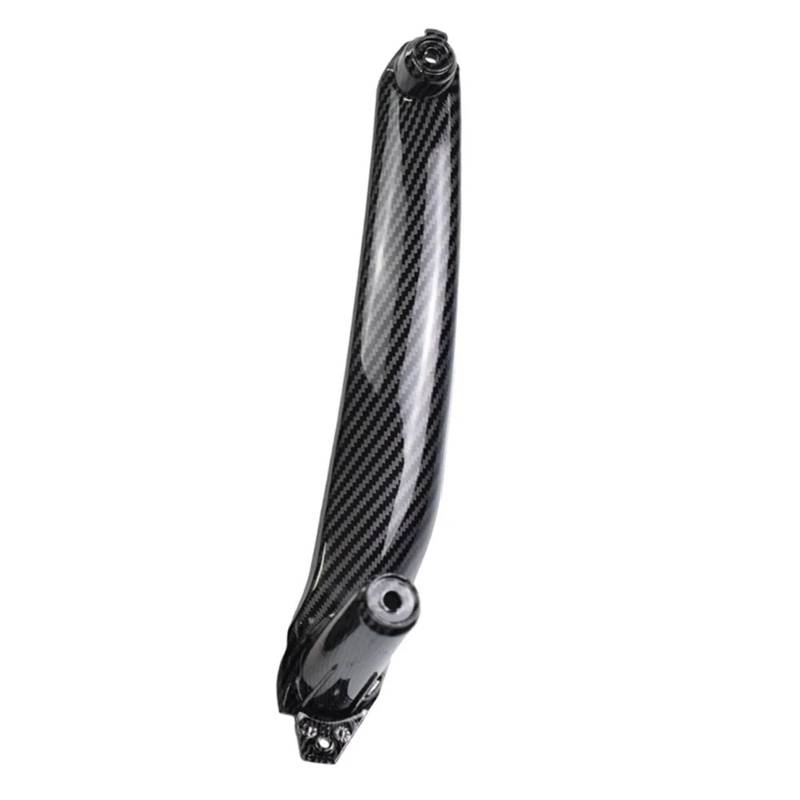 ZDPVK Innentürgriff Auto Links rechts Innentür Armlehne Griff Innenverkleidung Pull Trim Cover Beige Schwarz Passend for BMW E70 E71 X5 X6 51416969401 51416969405(CarbonF-Right-Rear) von ZDPVK