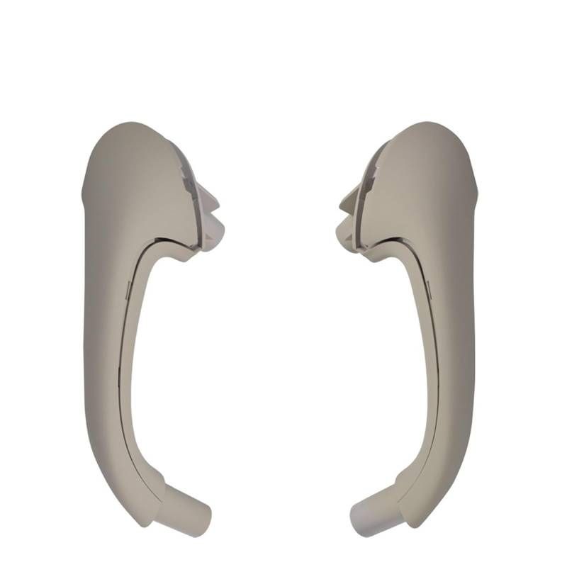ZDPVK Innentürgriff Auto Vorne Links Rechts Innen Tür Pull Träger Abdeckungen Griffe Trim for Mercedes Benz W203 C-Klasse 2038101551 2038101651(Alpaca Gray-Front) von ZDPVK